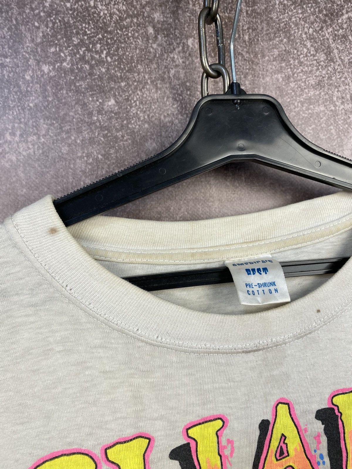 Vintage 80s Vintage Shark Attack 3D Bite Art Single Stitch Tees Size US S / EU 44-46 / 1 - 15 Thumbnail