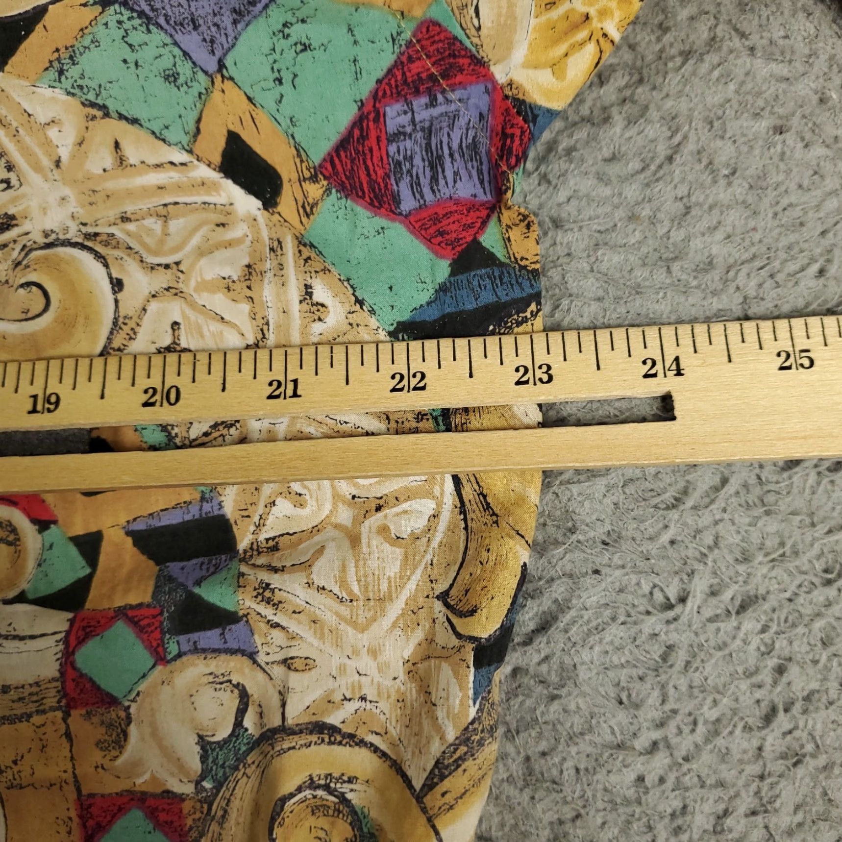 Vintage VINTAGE Burma Bibas Shirt Men's Large Short Sleeve Beige Abstract Geometric Button Up Casual Dressy Size US L / EU 52-54 / 3 - 5 Thumbnail
