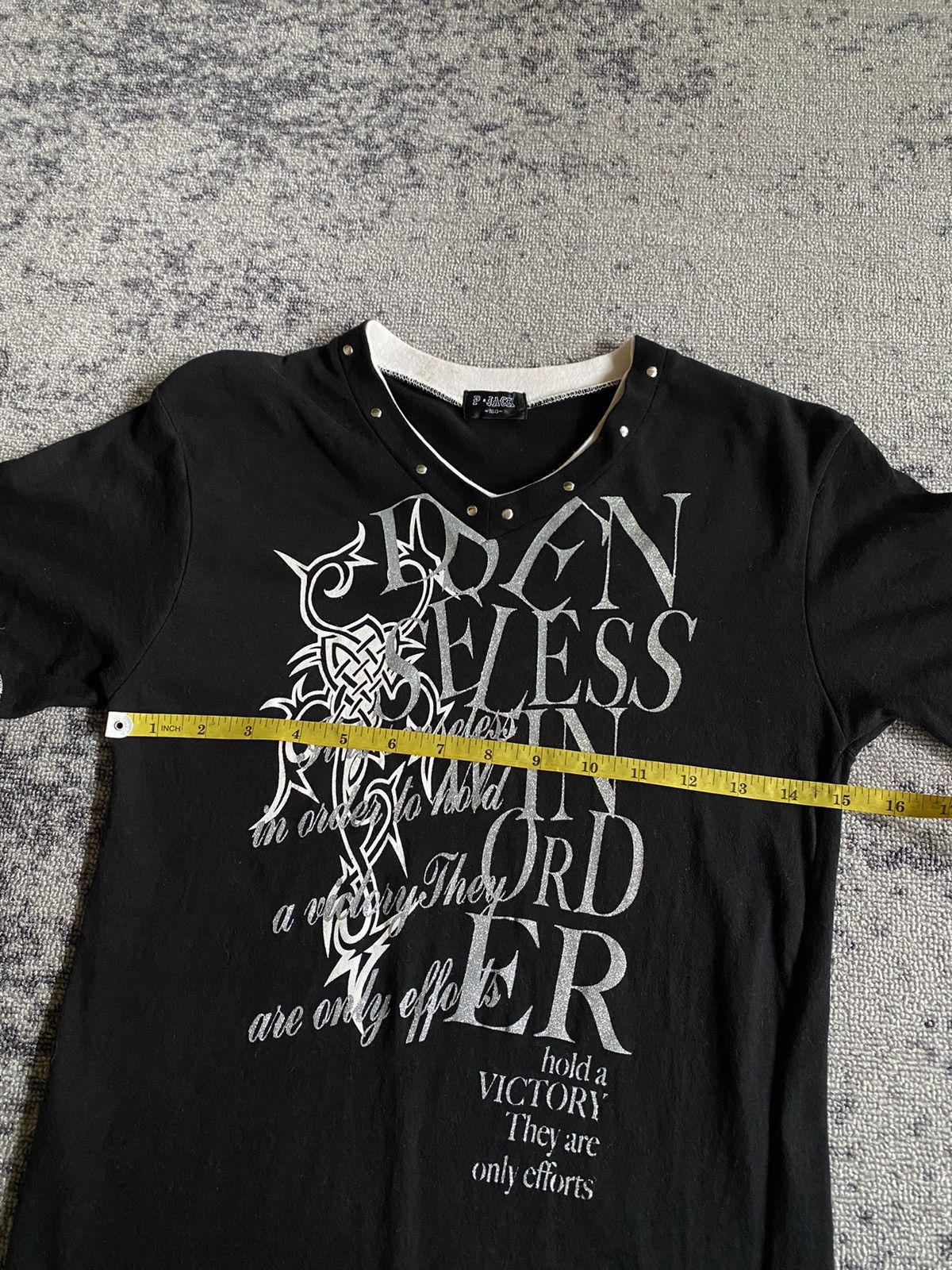 Hysteric Glamour Y2k P•jack studded ifsixwasnine tshirt Size US S / EU 44-46 / 1 - 7 Thumbnail