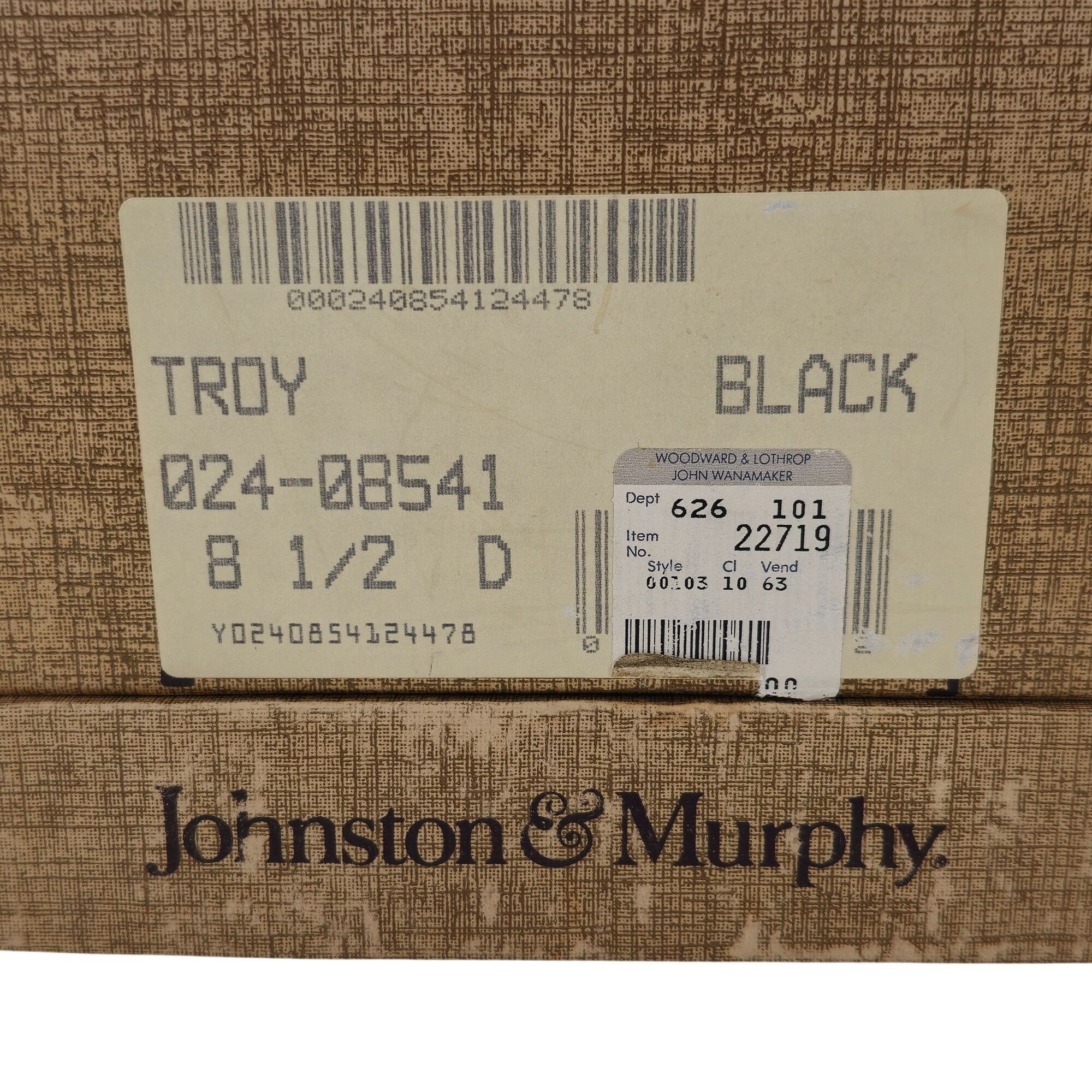 Johnston & Murphy New Vintage Johnston & Murphy Aristocraft Black Leather Monk Size US 8.5 / EU 41-42 - 8 Thumbnail