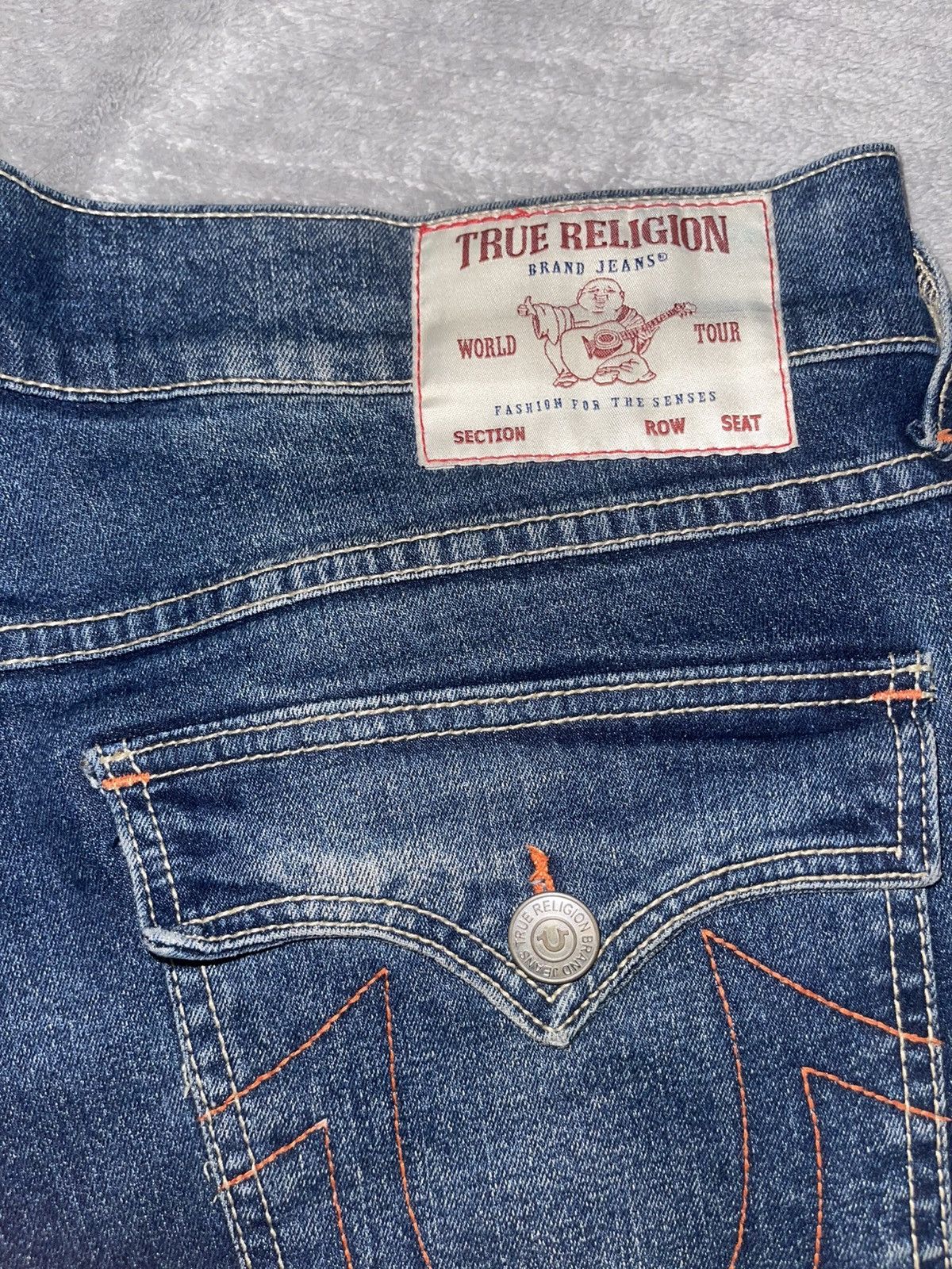 True Religion True Religion Jeans Blue Denim Size US 33 - 3 Thumbnail