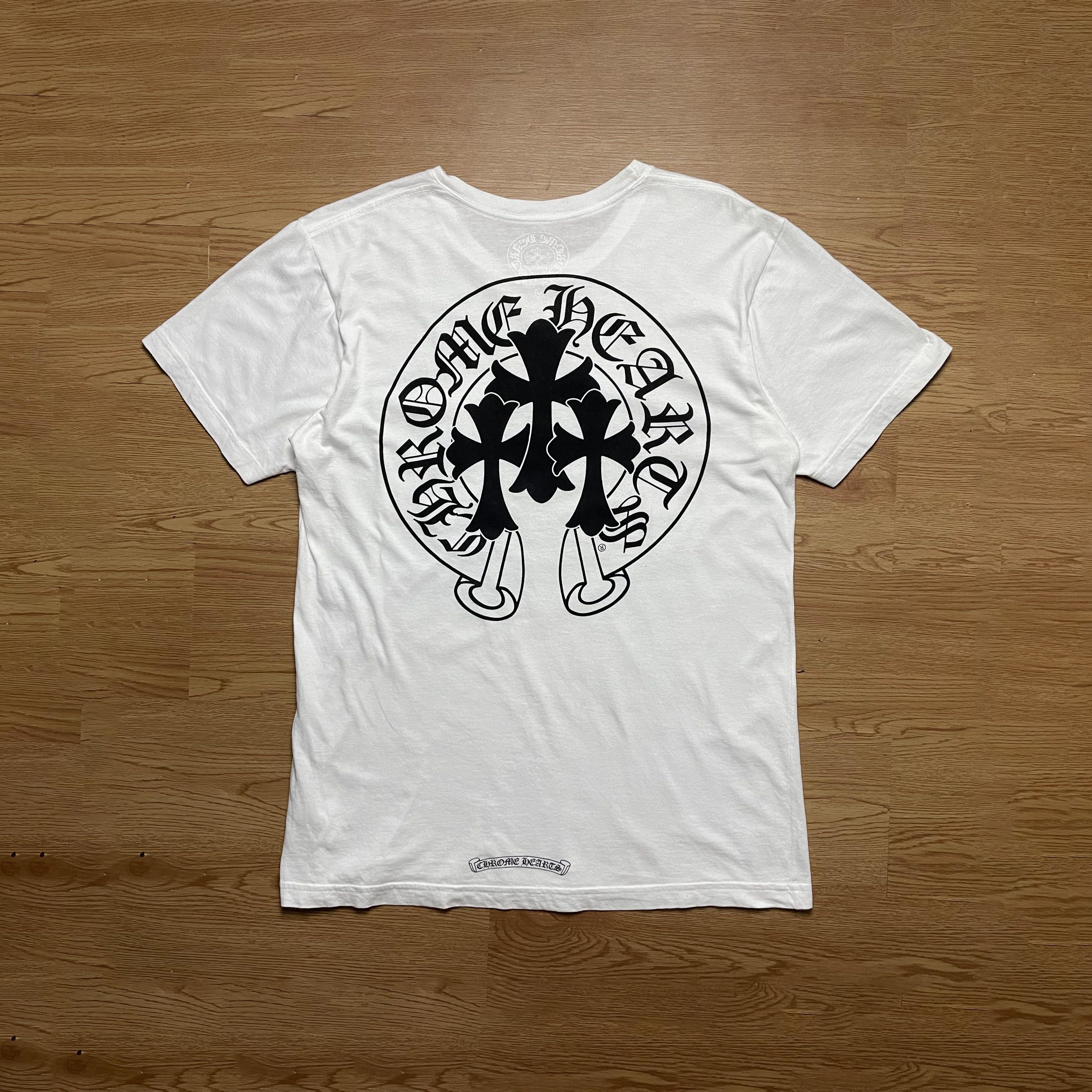 Chrome Hearts Chrome Hearts - Three Cross Horseshoe Tee 