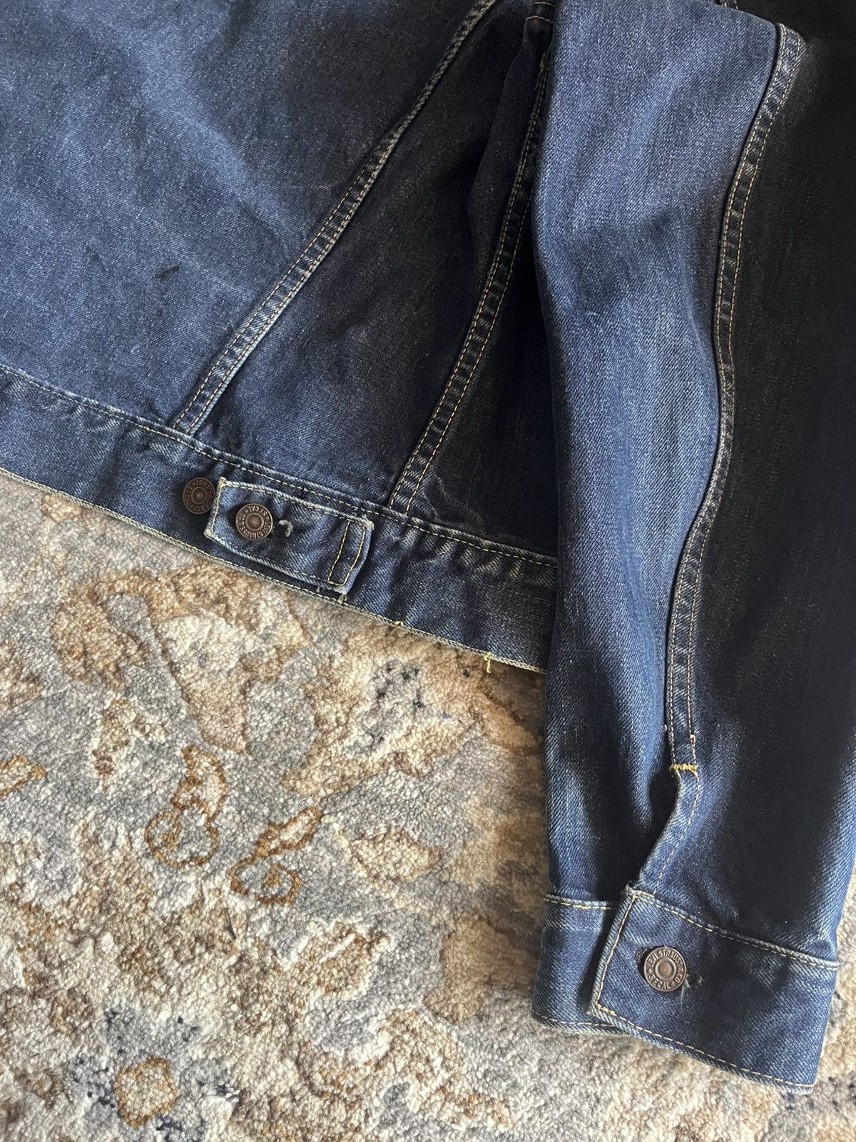 Levi's BIG E TYPE III 557XX DENIM JACKET 60’S TRUCKER D STAMPED 42 Size US S / EU 44-46 / 1 - 12 Thumbnail