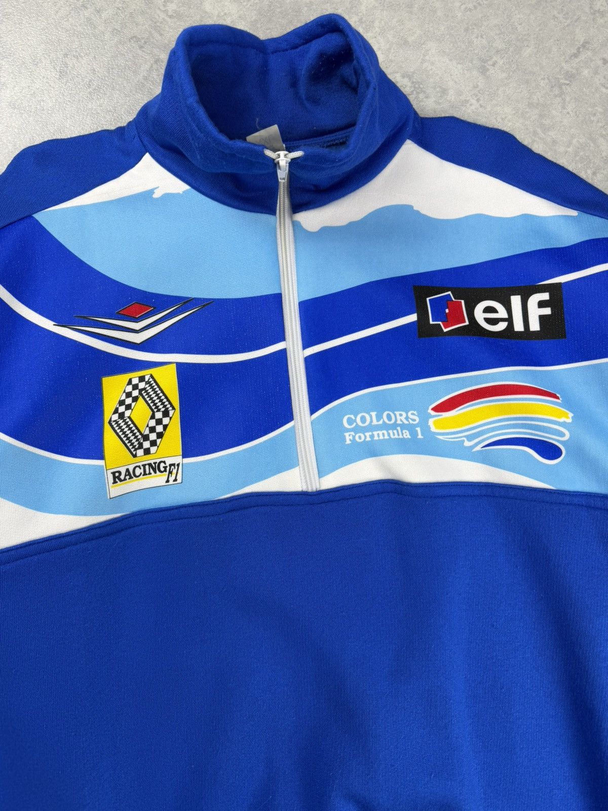 Other Vintage Renault F1 Racing Elf Formula 1 Sweatshirt Pullover Size US XXL / EU 58 / 5 - 5 Thumbnail
