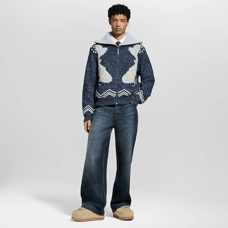 Louis Vuitton Zipped Knitted Blouson Size US XXL / EU 58 / 5 - 5 Thumbnail