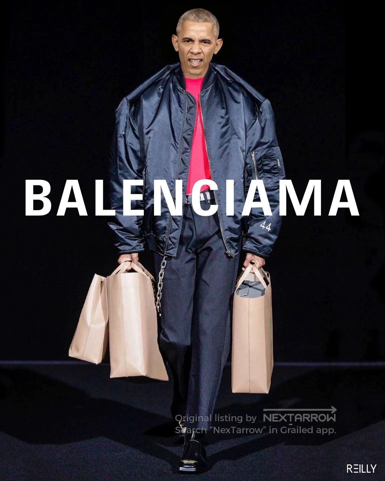 Balenciaga Multi Color Bomber Jacket Size S. Size US S / EU 44-46 / 1 - 9 Thumbnail