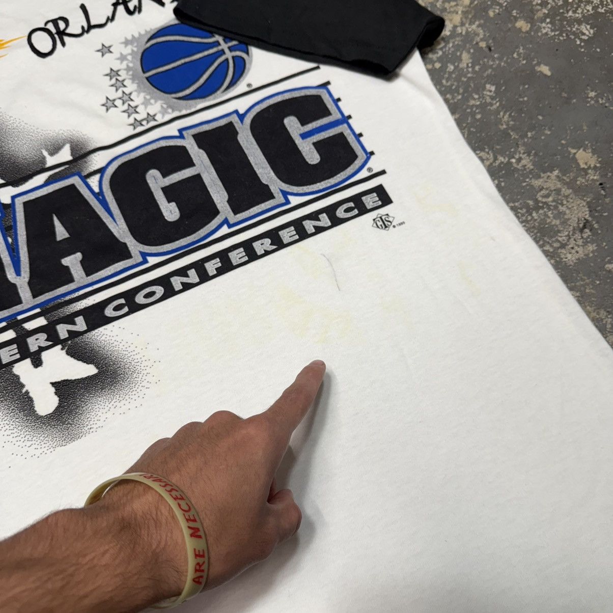 NBA Vintage Orlando Magic Eastern Conference NBA Tshirt NWOT Size US XL / EU 56 / 4 - 6 Thumbnail