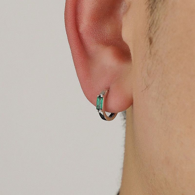 Jewelry × Sterling Silver Crazy Earrings One Pairs Chrome Jewelry Size ONE SIZE - 1 Thumbnail