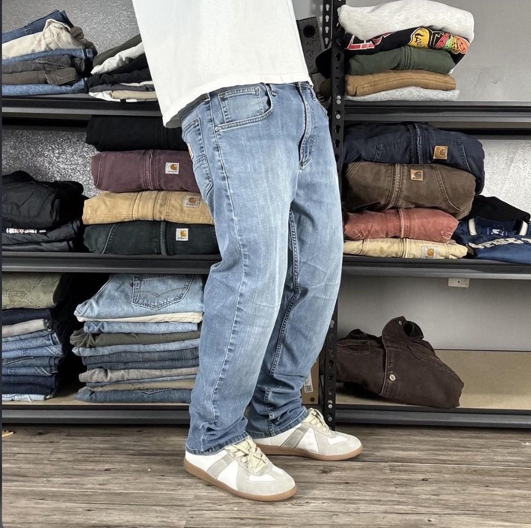 Carhartt Y2K light wash Carhartt jeans Size US 36 / EU 52 - 3 Thumbnail