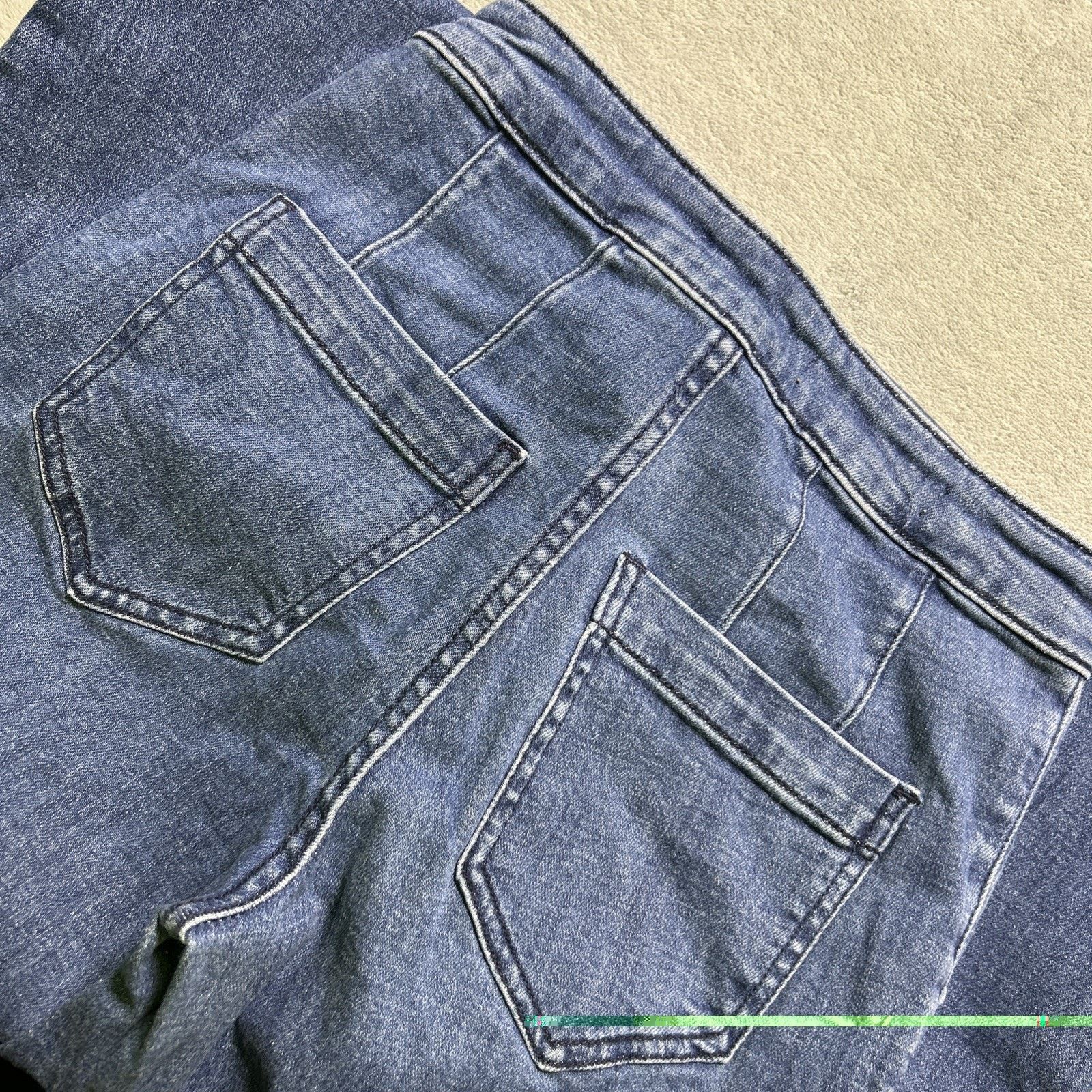 Anthropologie Pilcro Anthropologie Colette Beyond Baggy Jeans SZ 25 27x30 Size 27" / US 4 / IT 40 - 4 Thumbnail