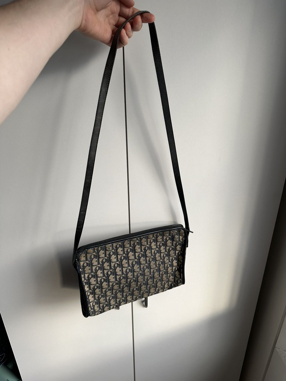 Christian Dior crossbody bag monogram vintage 70s