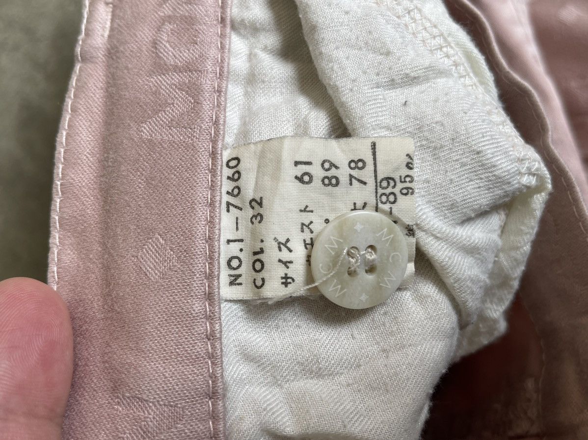 MCM × Vintage Vintage MCM Monogram Pink Pants Size 24" / US 00 / IT 34 - 4 Thumbnail