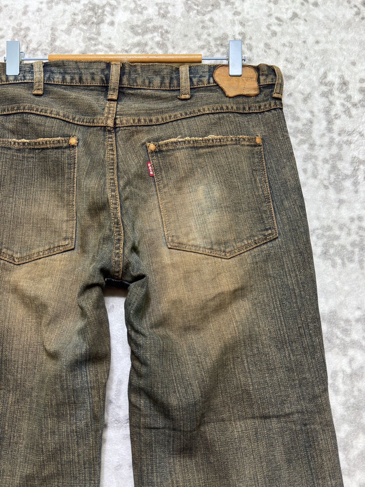 Number (N)ine Number Nine AW03 "Touch Me I'm Sick" Runway Rusty Wash Denim Size US 32 / EU 48 - 11 Thumbnail