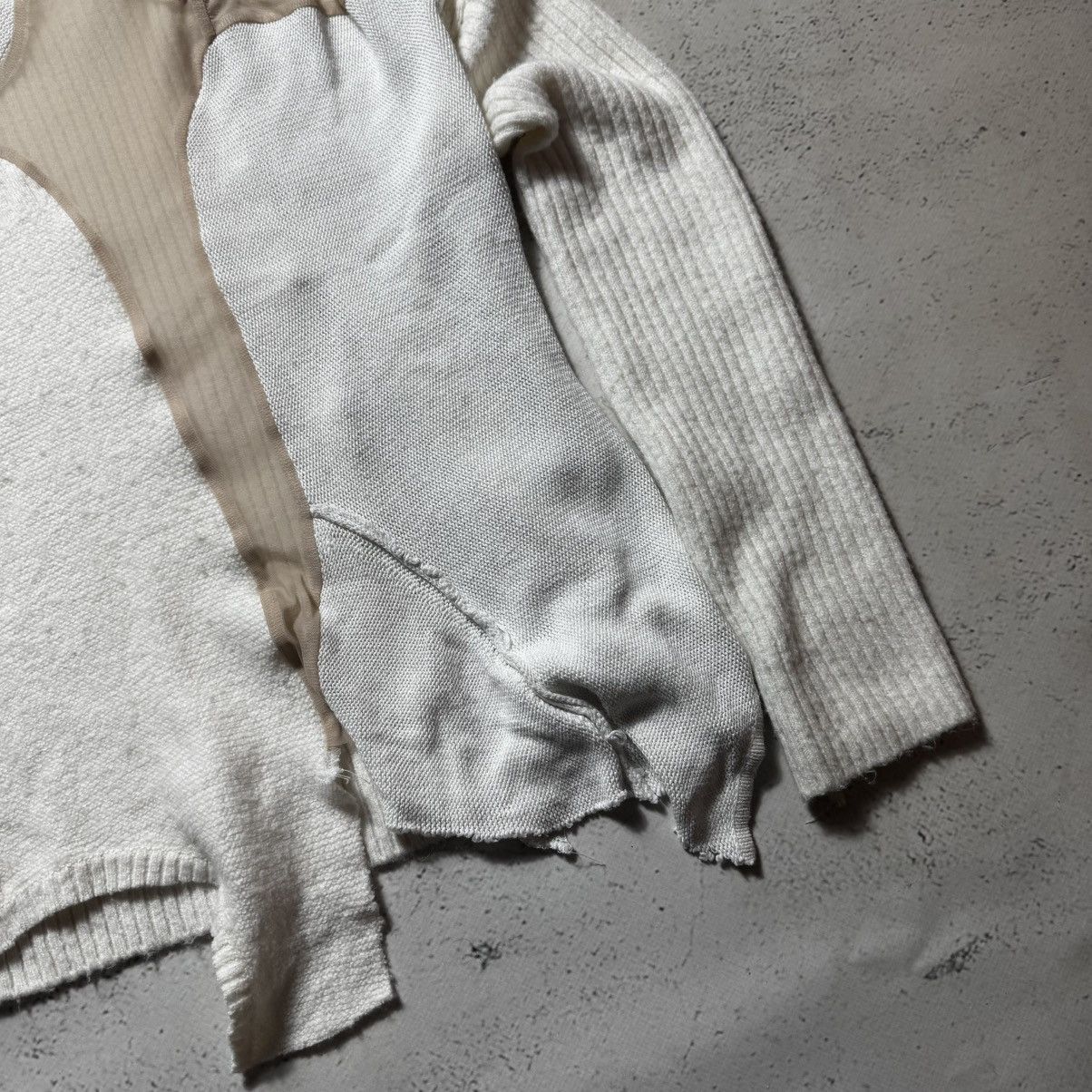 Japanese Brand vintage japan asymmetrical sweater with grave real archive Size M / US 6-8 / IT 42-44 - 4 Thumbnail