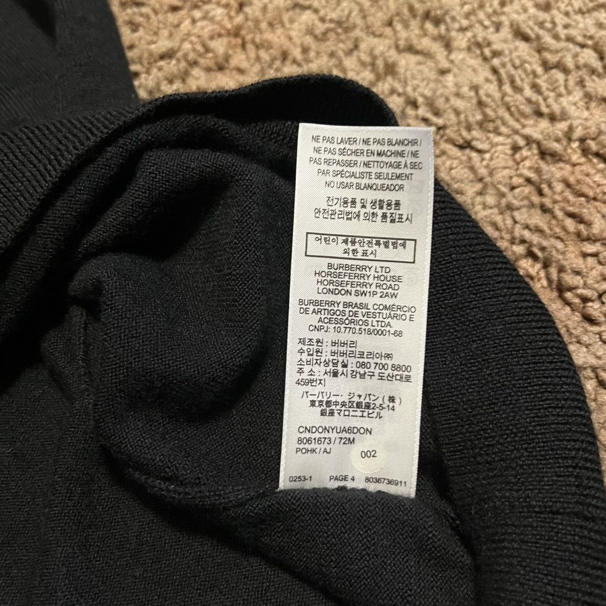 Burberry BURBERRY sweater black Size US L / EU 52-54 / 3 - 6 Thumbnail