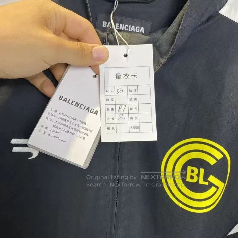 Balenciaga Balenciaga Soccer Team Uniform Jacket Size US M / EU 48-50 / 2 - 4 Thumbnail
