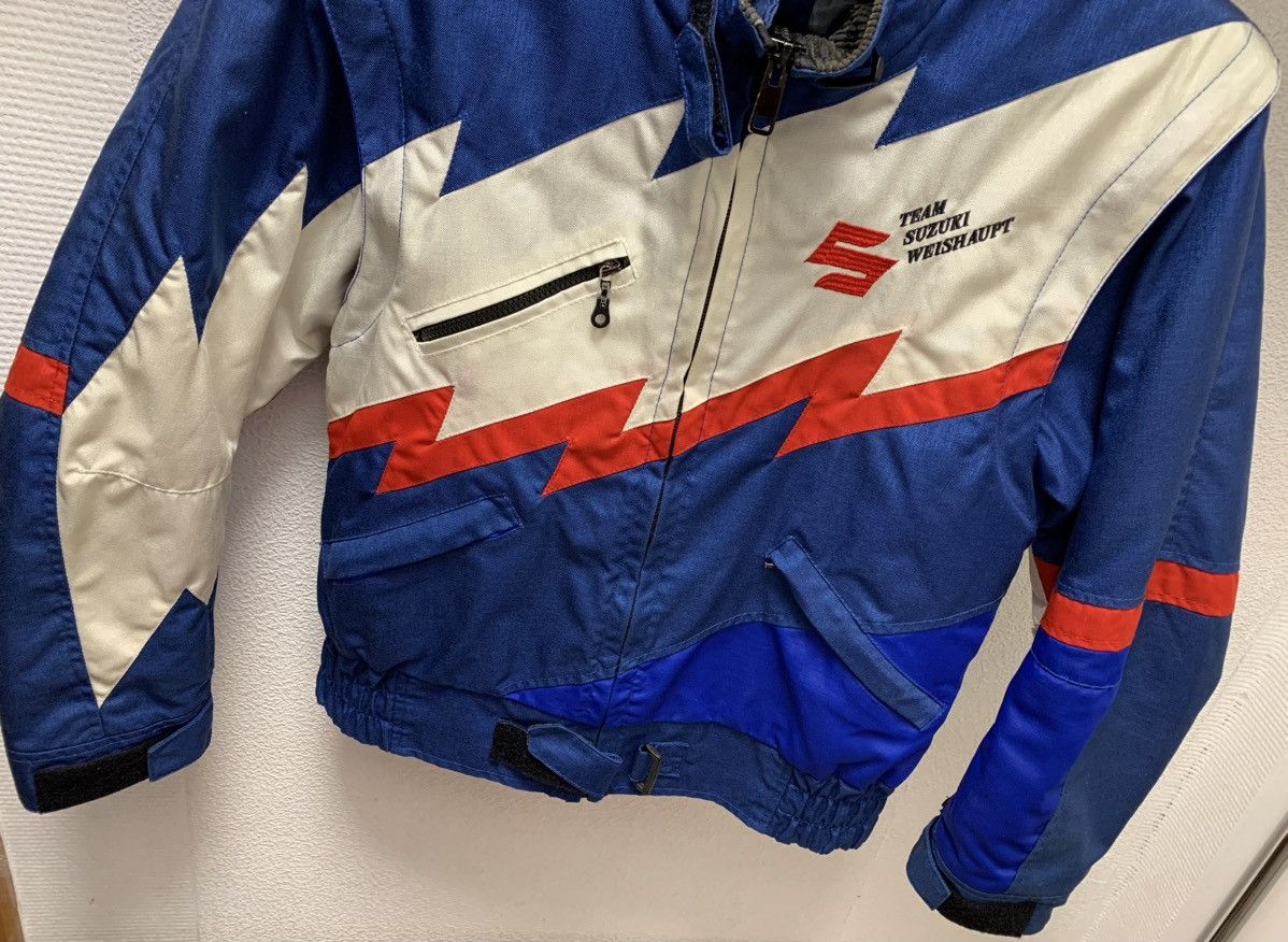 Vintage Suzuki vintage racing f1 formula uno light jacket L-XL sz Size US L / EU 52-54 / 3 - 4 Thumbnail