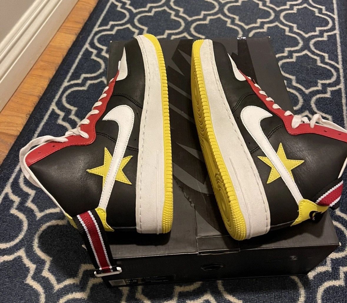 Nike × Riccardo Tisci Nike Air Force 1 Hi Riccardo Tisci Victorious Minotaurs 9.5 Size US 10 / EU 43 - 4 Thumbnail
