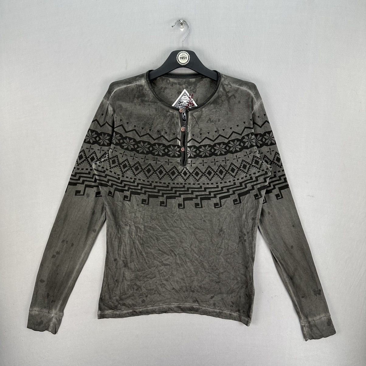 Diesel Vintage Diesel Navajo Native Long Sleeve Tee Size US M / EU 48-50 / 2 - 1 Thumbnail