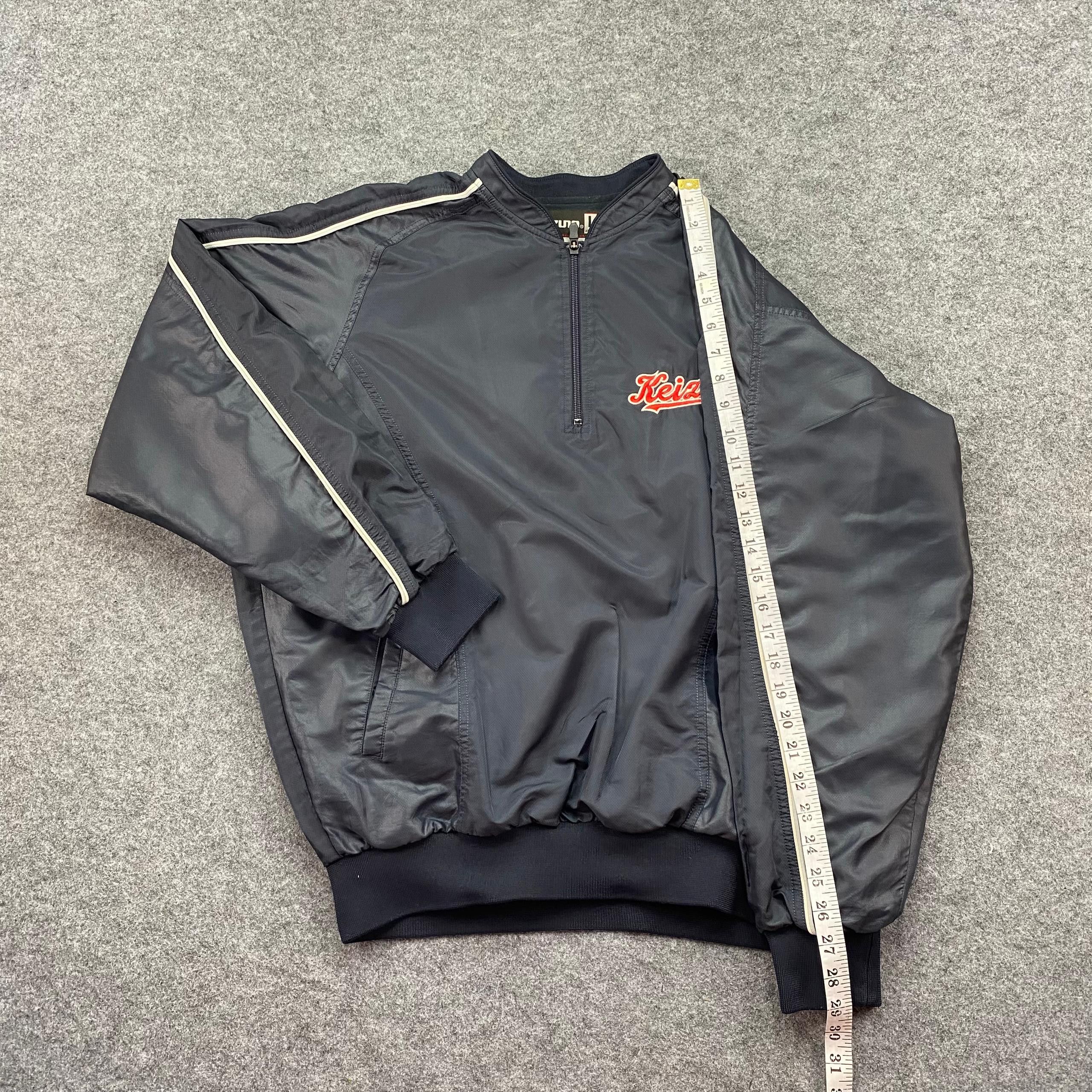 Mizuno Vintage Mizuno Baseball Product Half Zipper Jacket Size US L / EU 52-54 / 3 - 3 Thumbnail