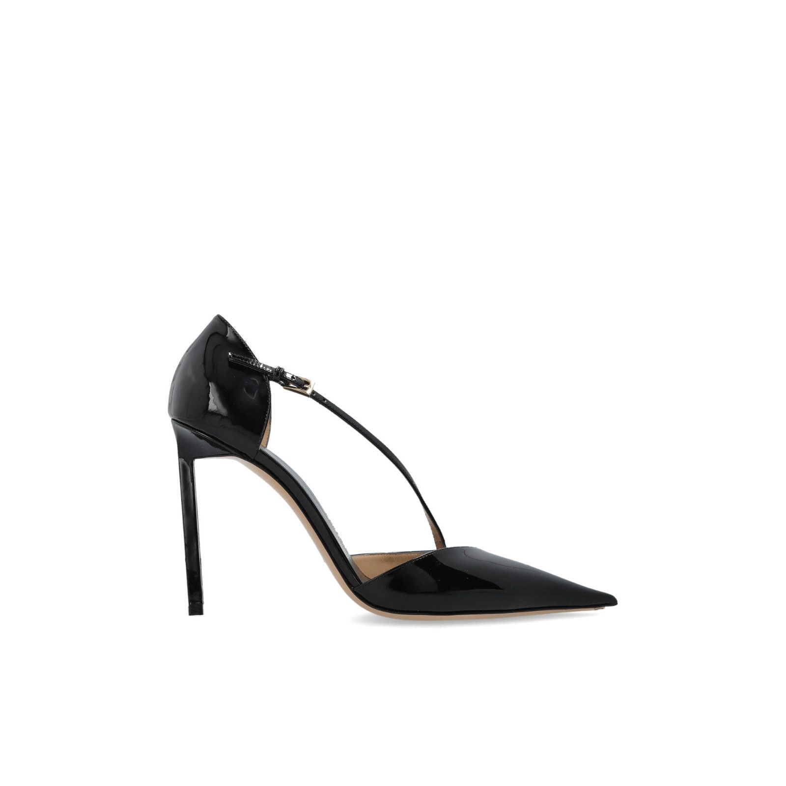 TOM FORD Black Leather 110mm Heel Sandals New & Authentic (W