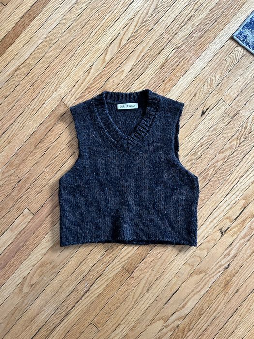 Our Legacy Our Legacy Intact Vest (Black) | Grailed