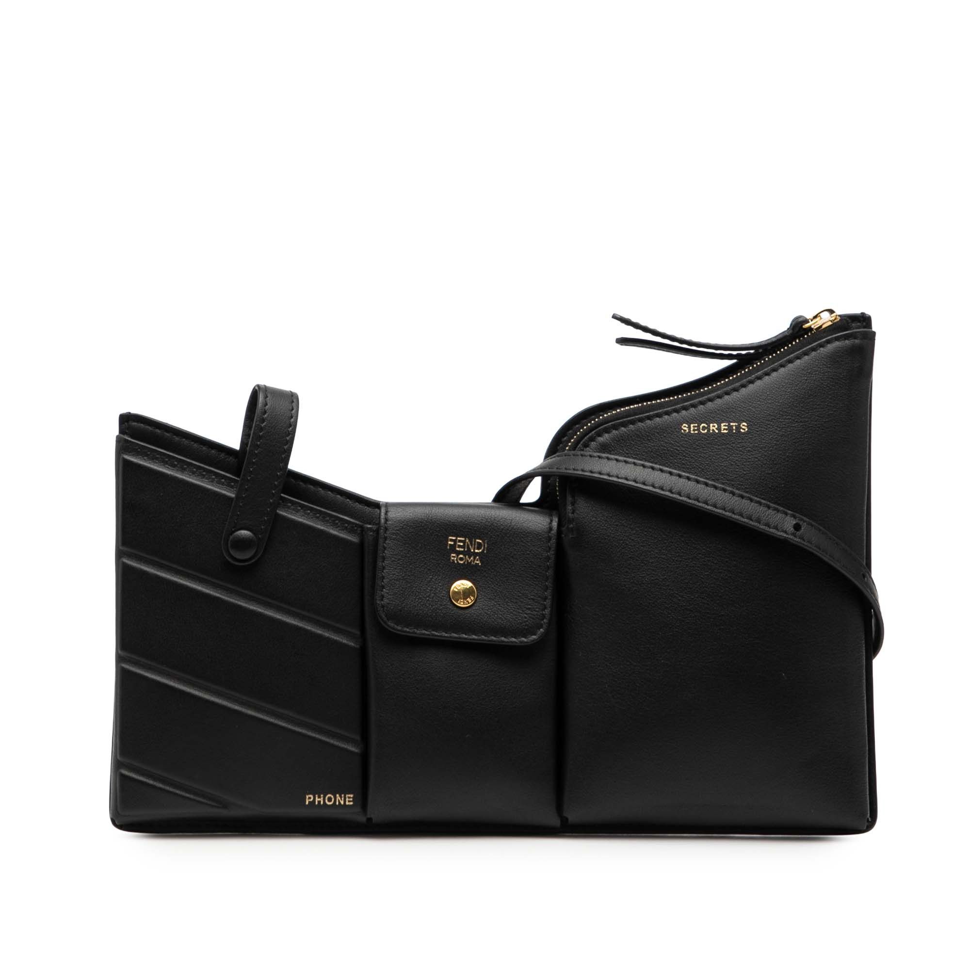 Fendi Fendi Mini Leather 3 Pocket Crossbody Size ONE SIZE - 1 Thumbnail
