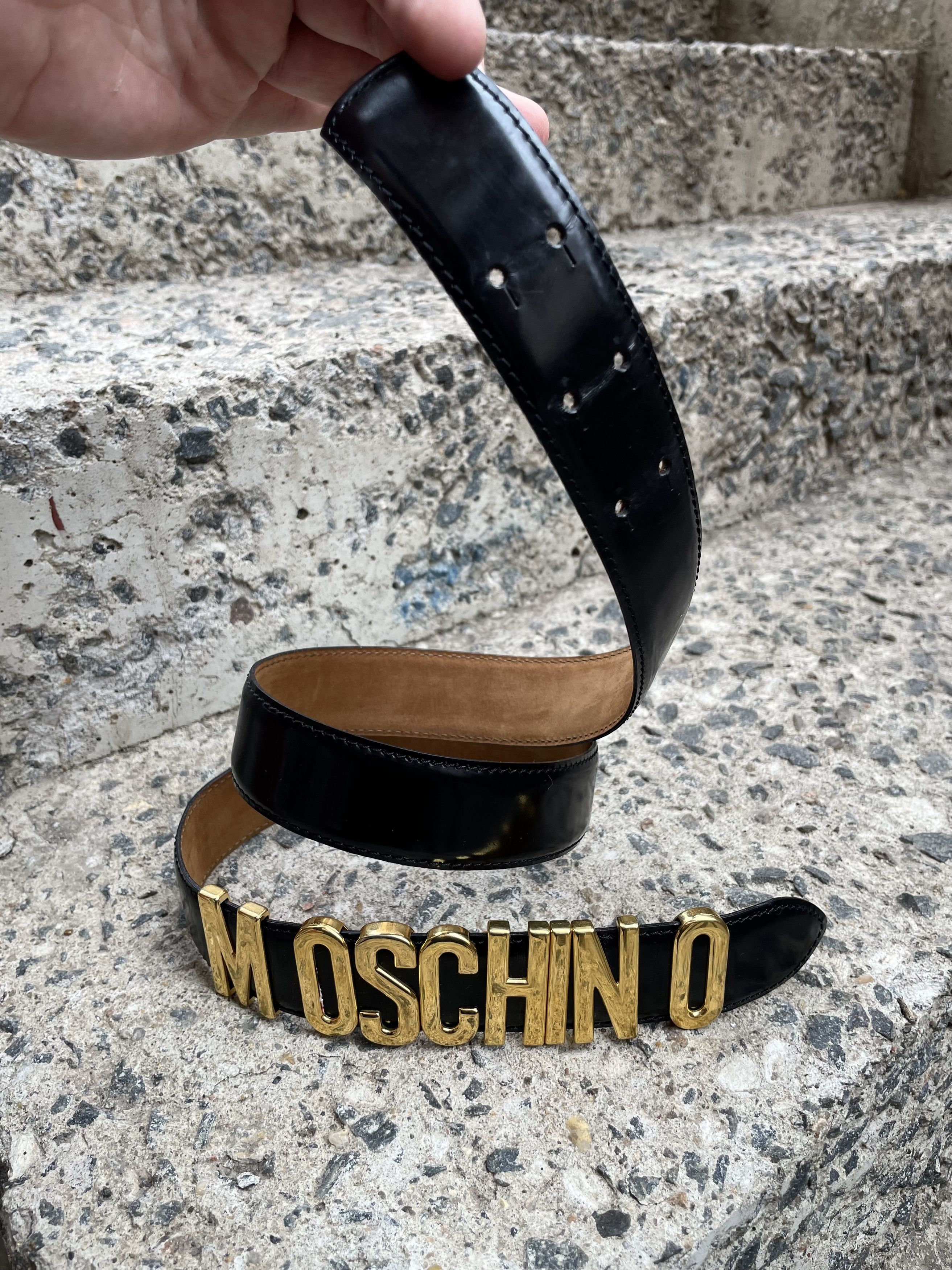 Moschino × Vintage Rare Moschino vintage luxury belts Size ONE SIZE - 2 Thumbnail