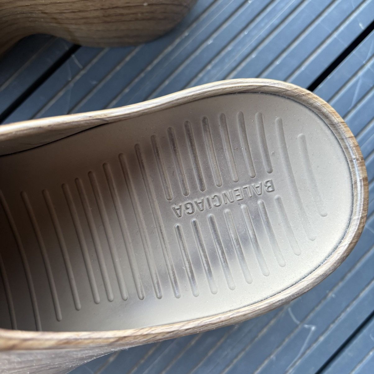 Balenciaga Balenciaga techno clog wood | Grailed