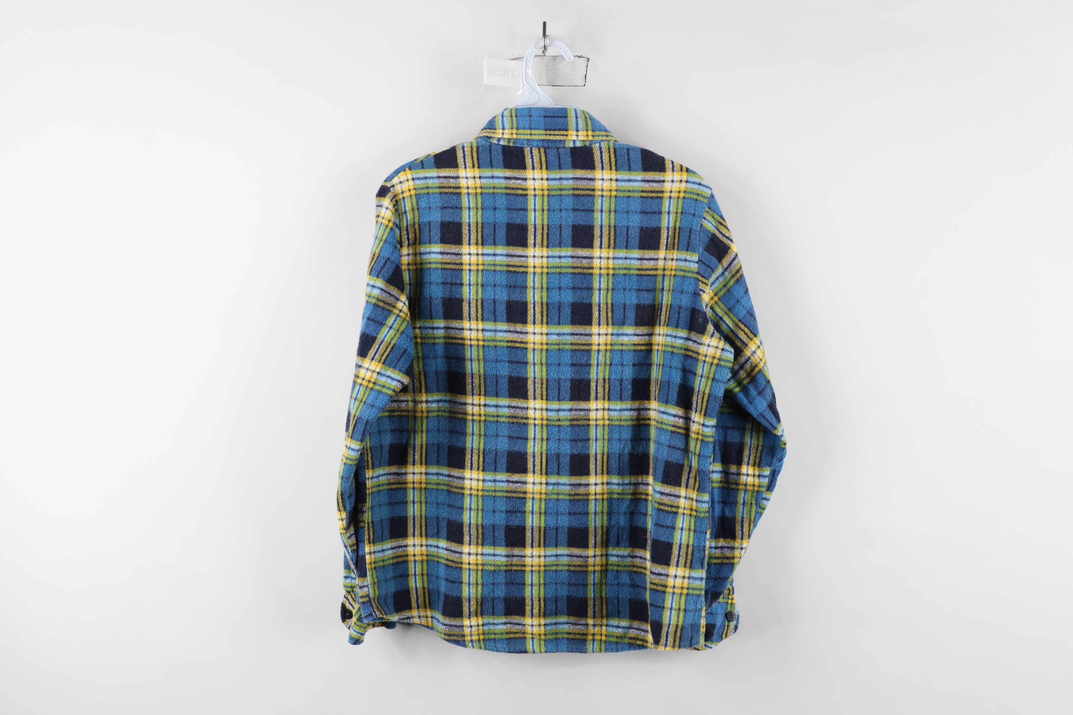 Vintage Vintage 70s Streetwear Flannel Collared Button Shirt Plaid Size XS / US 0-2 / IT 36-38 - 8 Thumbnail