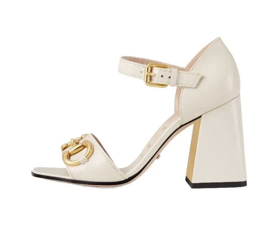 Gucci Gucci Horsebit Block Heel Sandals size 40 Size US 10 / IT 40 - 3 Thumbnail