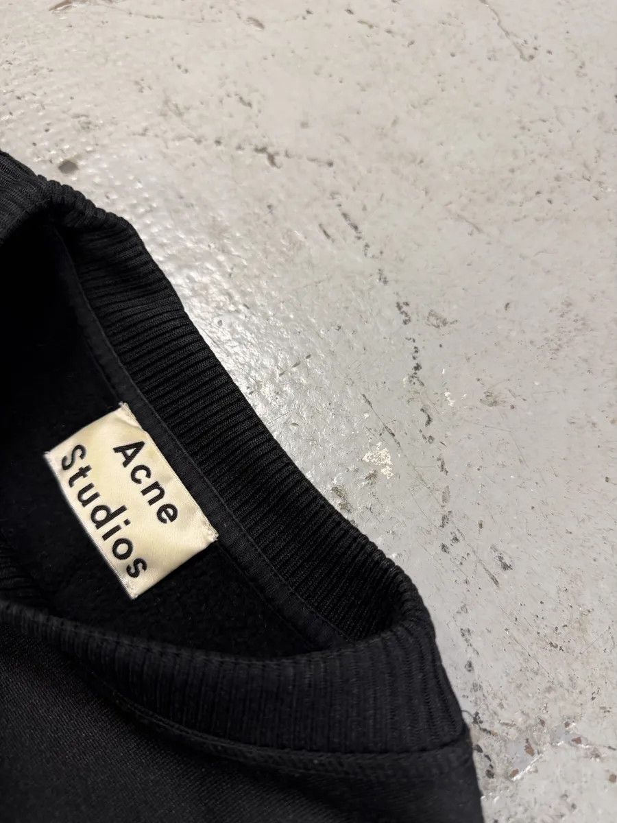 Acne Studios SS2015 Acne Studios Black Vernina B Blur Crewneck Sweater Size XXS / US 00 / IT 34 - 7 Thumbnail