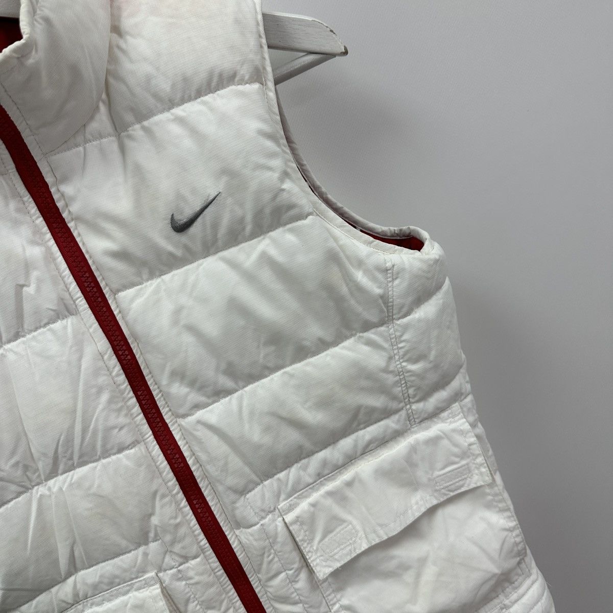 Vintage Vintage 00s Nike Embroidered puffer reversible vest y2k rare Size M / US 6-8 / IT 42-44 - 10 Thumbnail