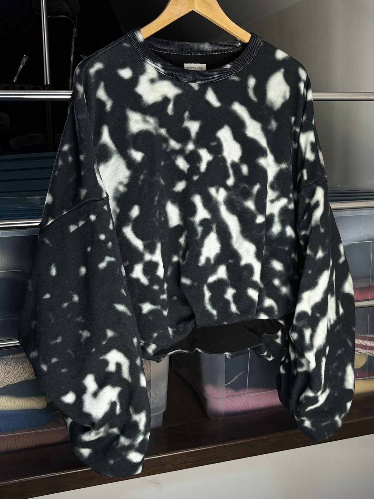 Dries Van Noten Dries Van Noten „hannett” tie dye oversized sweatshirt Size M / US 6-8 / IT 42-44 - 2 Thumbnail