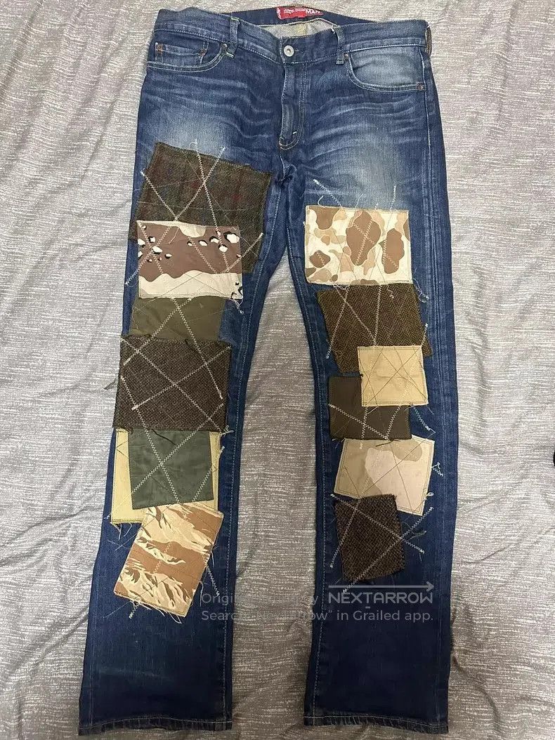 Junya Watanabe Junya Watanabe Levi's CDG Patchwork Jeans. Size US 29 - 1 Thumbnail