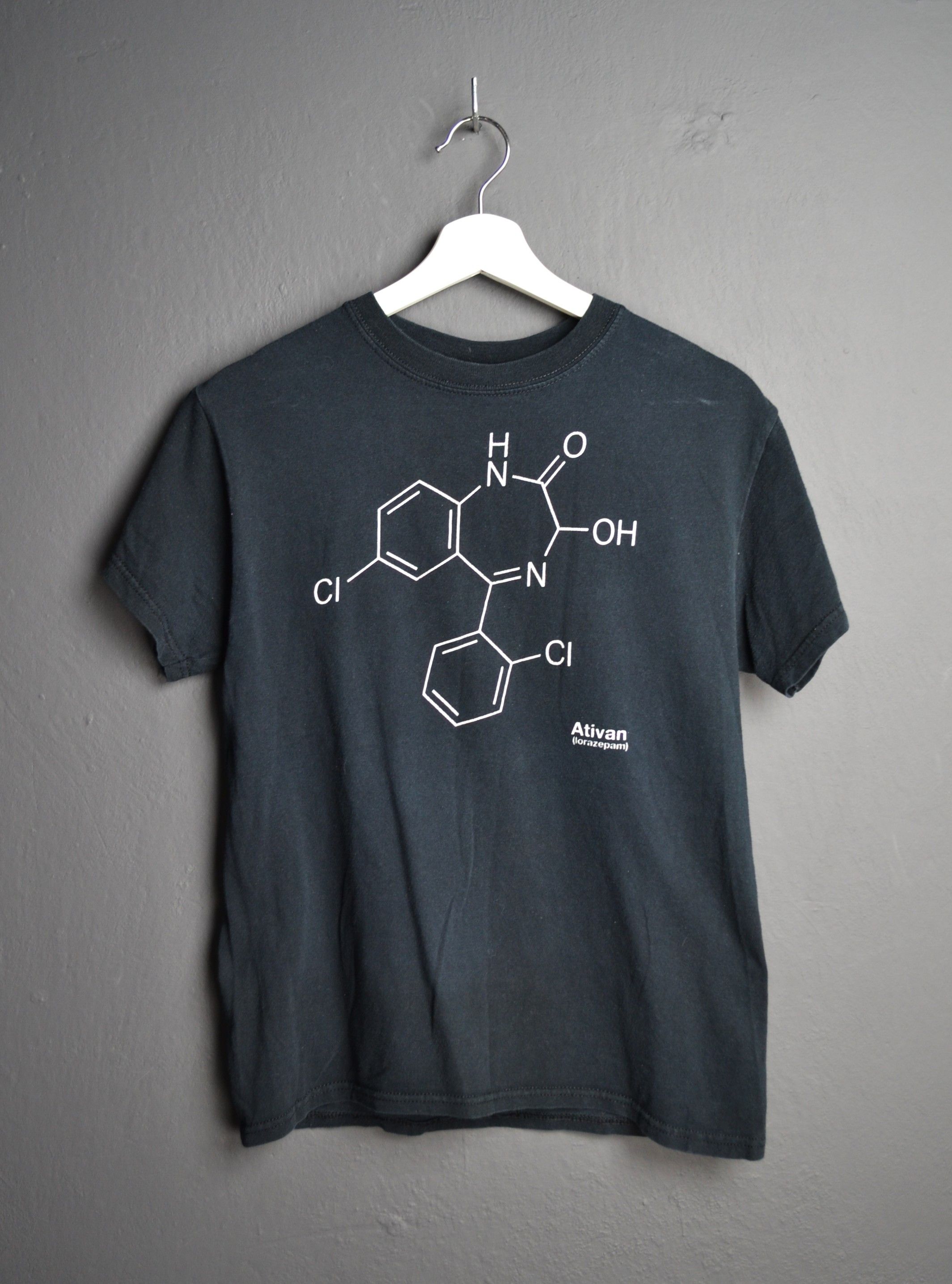 Band Tees Vintage Drug T-shirt Ativan Lorazepam S Size US S / EU 44-46 / 1 - 3 Thumbnail