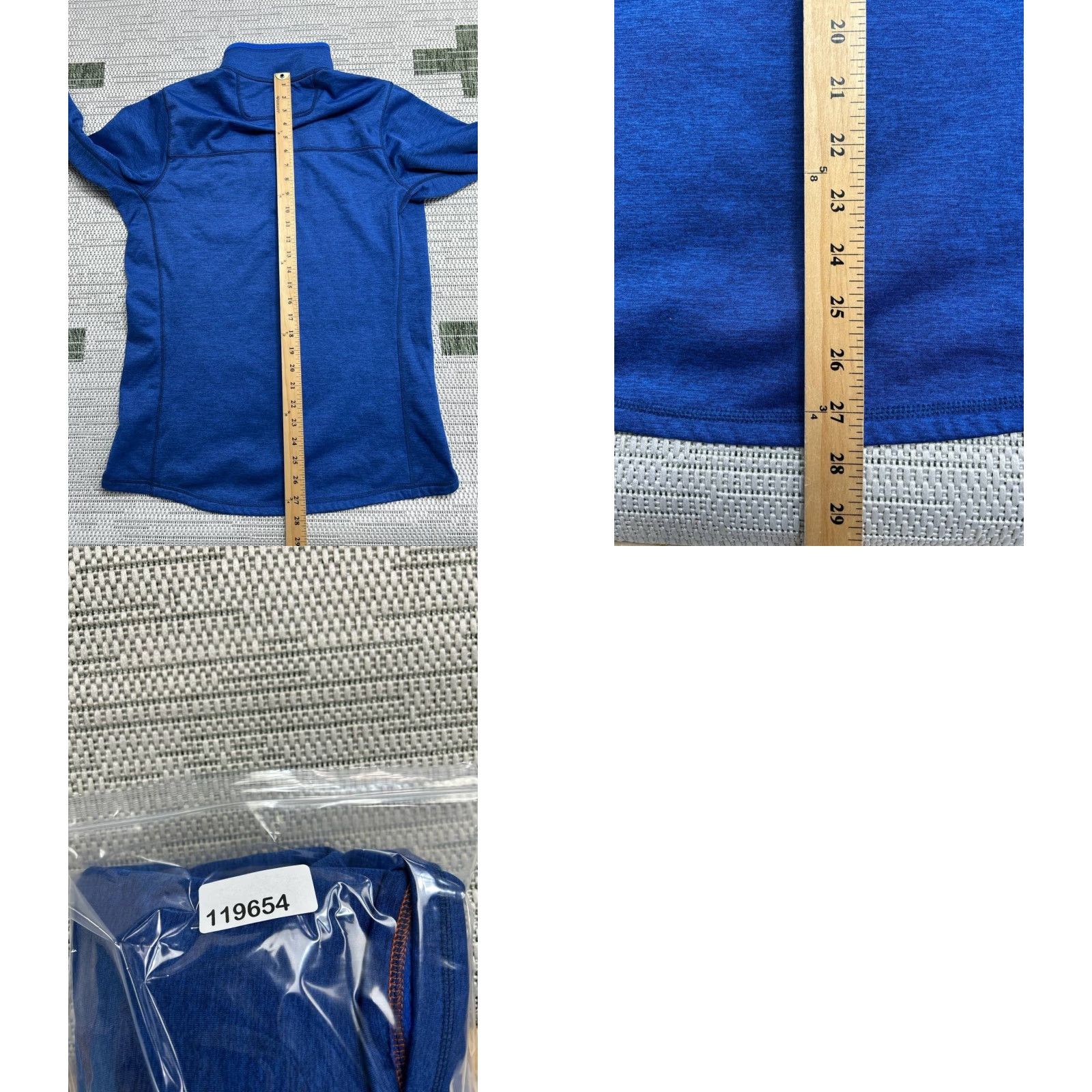 Vintage 5.11 Tactical Half Zip Fleece Sweatshirt Mens M Blue Logo Zipper Mock Neck Sweatshirt Size US M / EU 48-50 / 2 - 8 Thumbnail