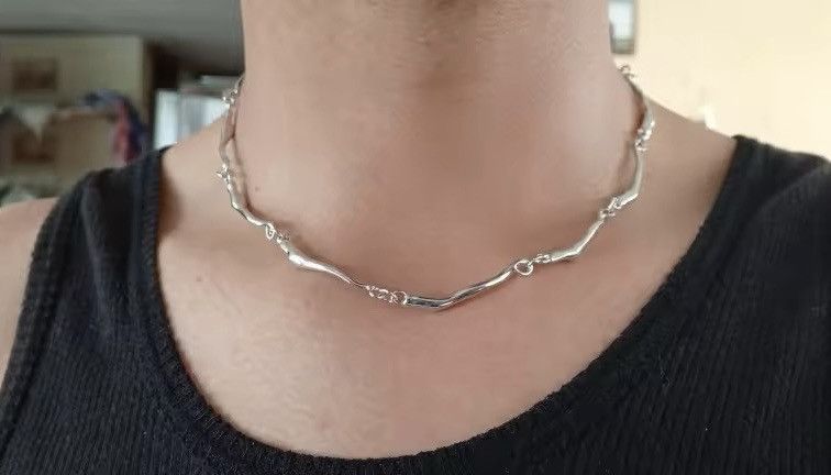 Jewelry Wave Shape Necklace Size ONE SIZE - 7 Thumbnail