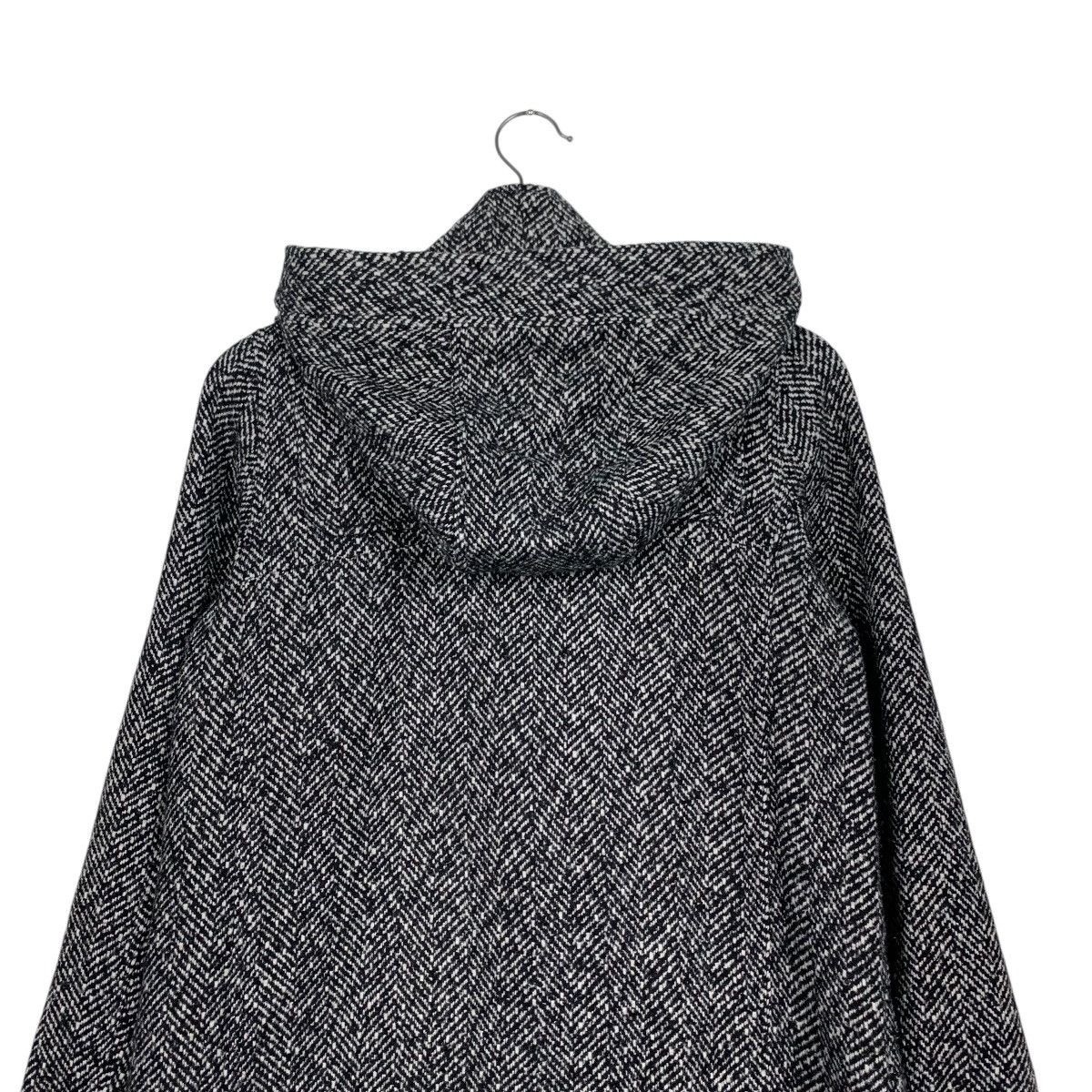 SLY SLY Herringbone Duffle Coat Jacket #1696-C75 Size M / US 6-8 / IT 42-44 - 8 Thumbnail