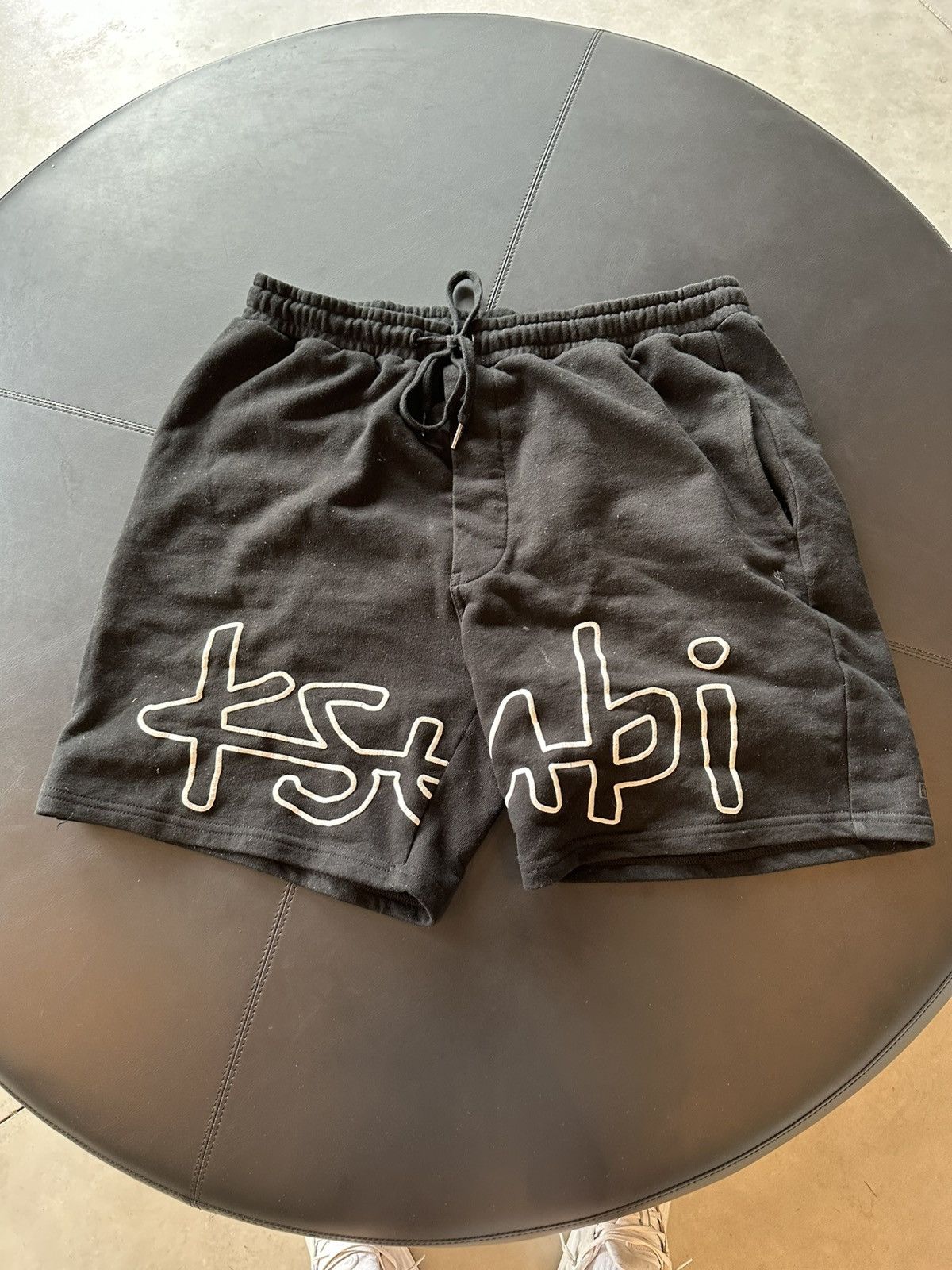 Ksubi Cotton Shorts Logo Black
