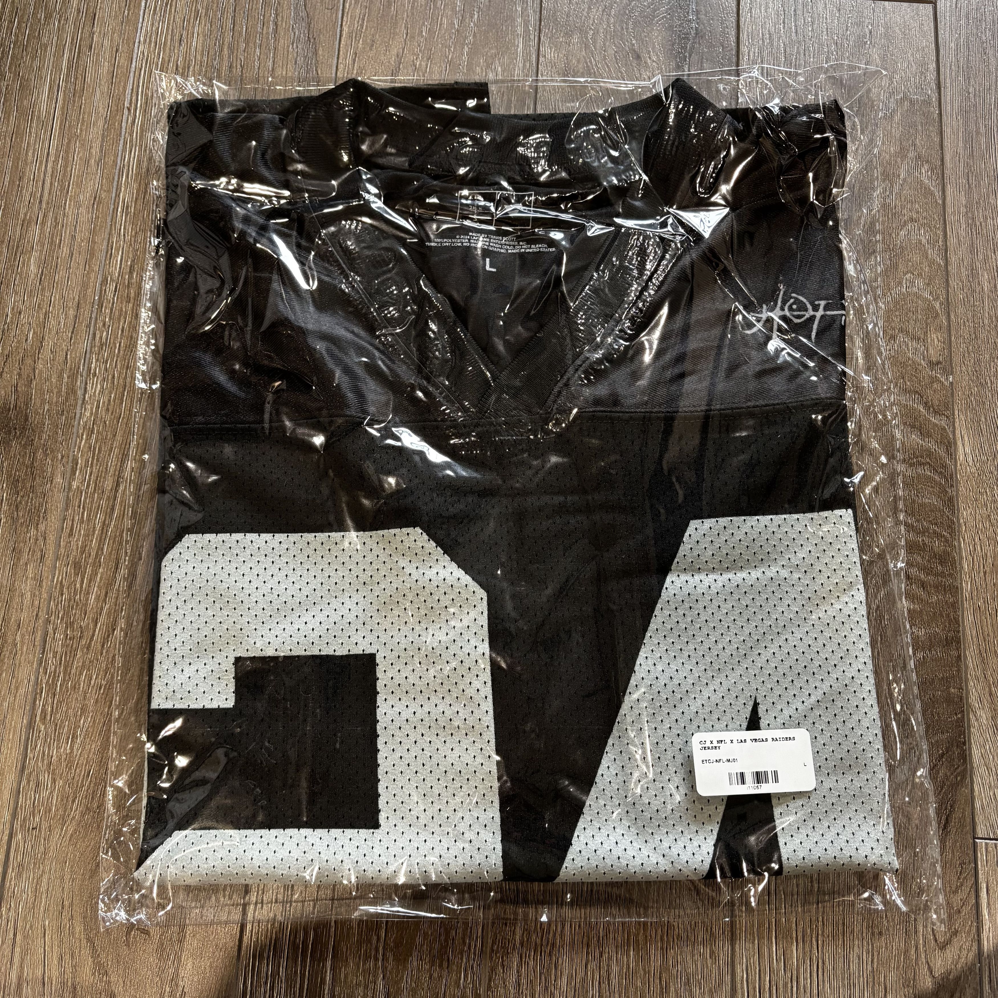 NFL × Travis Scott Cactus Jack Travis Scott NFL Las Vegas Raiders Jersey Size L Size US L / EU 52-54 / 3 - 2 Thumbnail