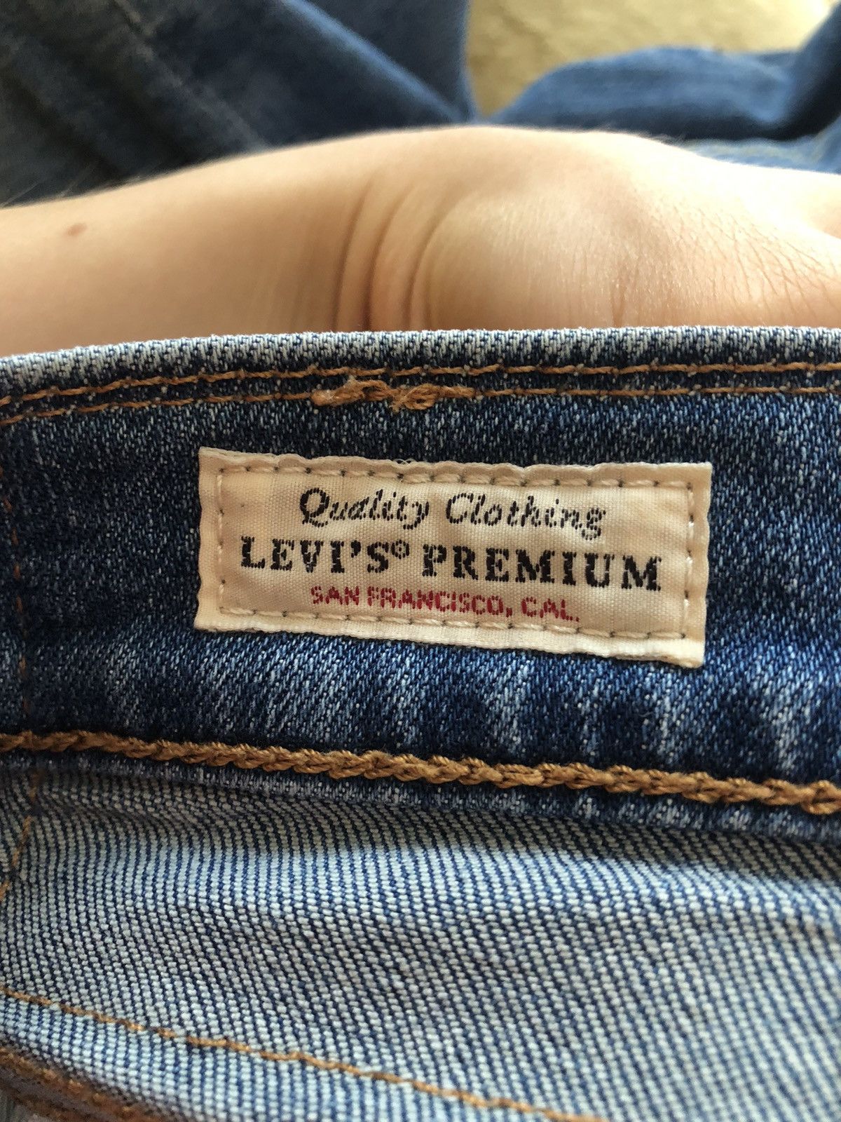 Levi's LEVI’S STRAUSS 511 CLASSIC VINTAGE DENIM JEANS PANTS Size US 32 / EU 48 - 4 Thumbnail