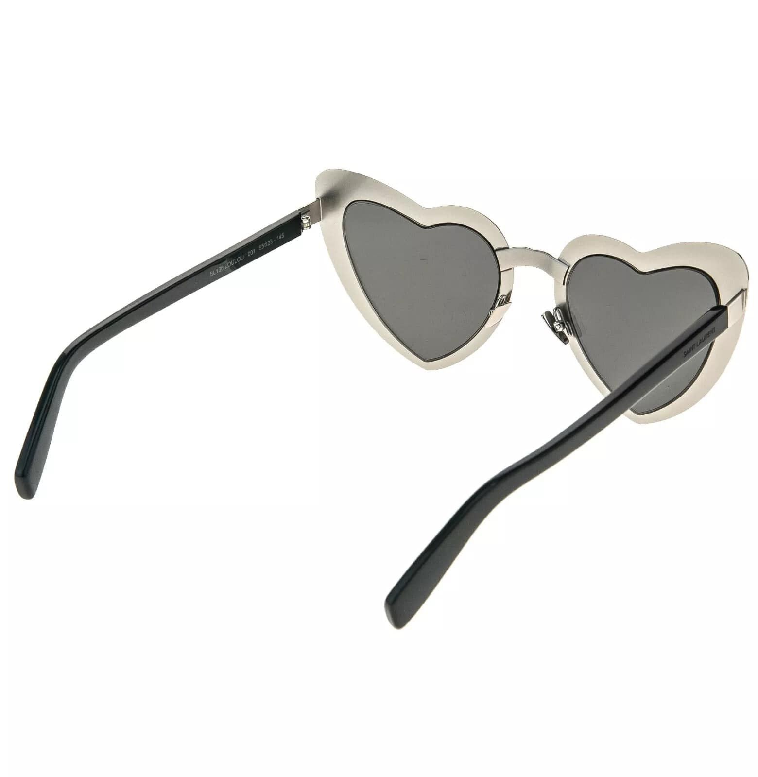Yves Saint Laurent SAINT LAURENT LOULOU SL 196 SL196 Black Sunglasses 001 Size ONE SIZE - 7 Thumbnail