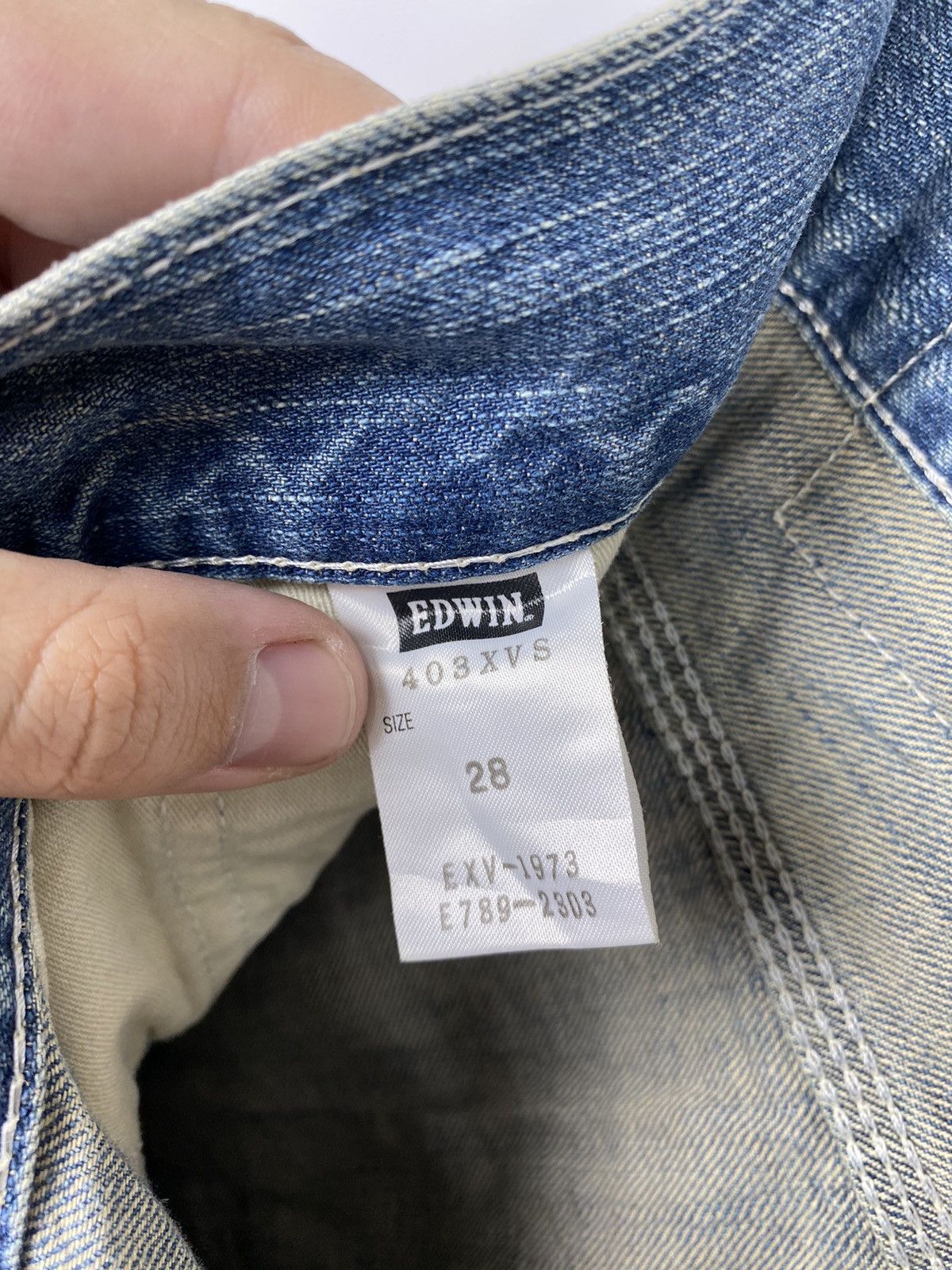 Edwin Vintage Edwin Jeans 403XVS Light Blue size 28 Size US 28 / EU 44 - 10 Thumbnail