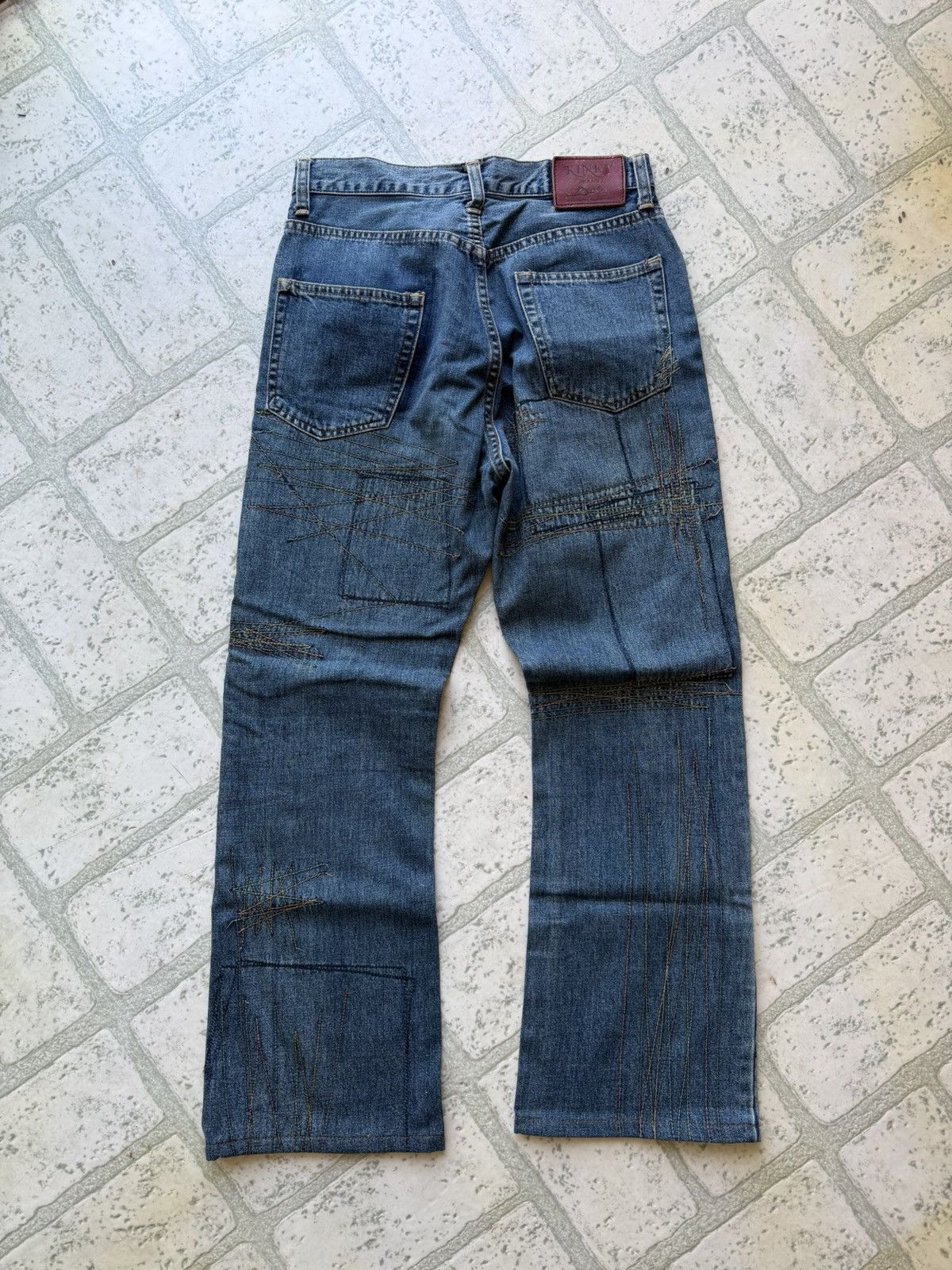 Hysteric Glamour Vintage Hysteric Glamour Flared Crazy Jeans Size US 28 / EU 44 - 2 Thumbnail