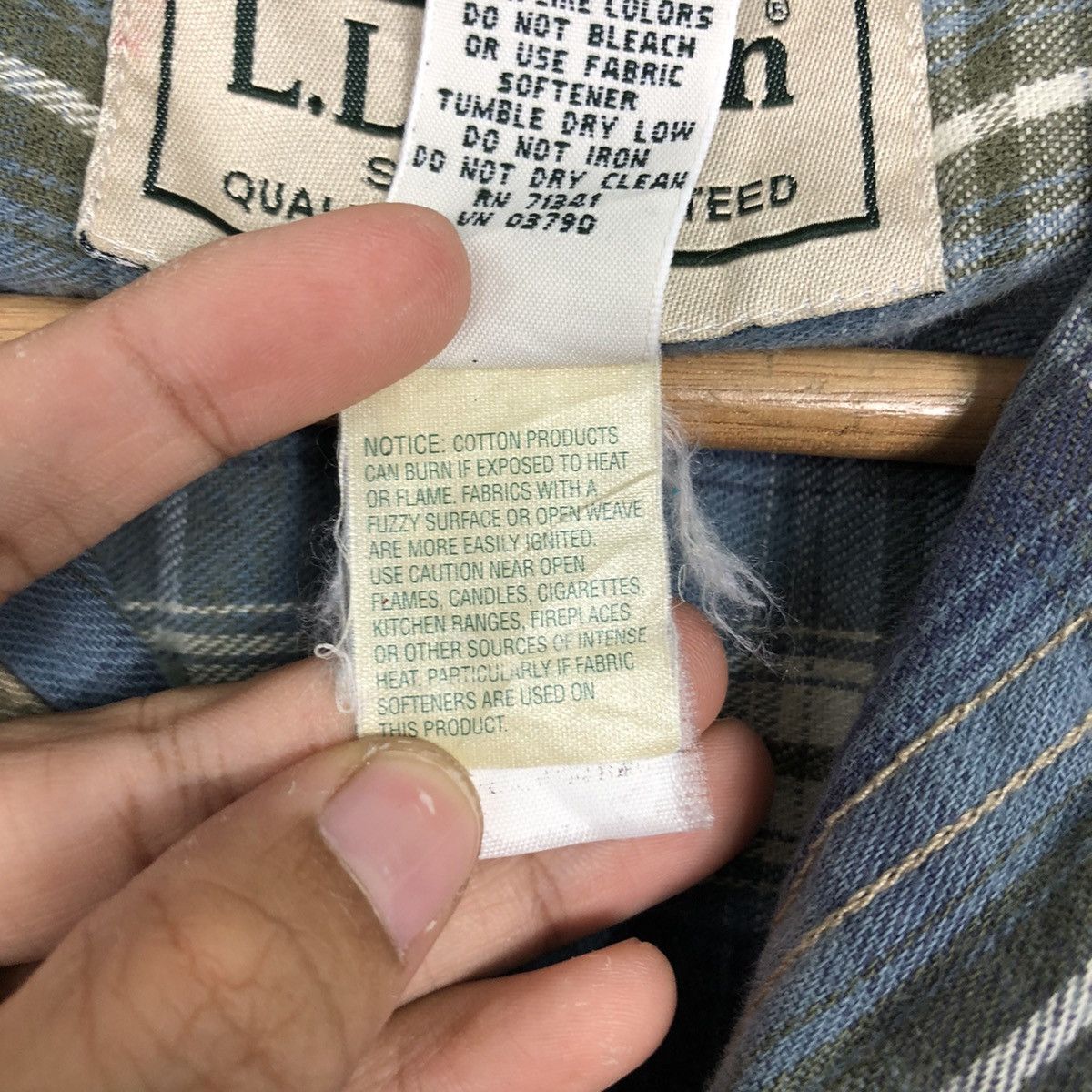 Japanese Brand 📌Vintage Chore Work Shirt Jacket L.L.Bean Blanket Tartan Size US M / EU 48-50 / 2 - 20 Thumbnail
