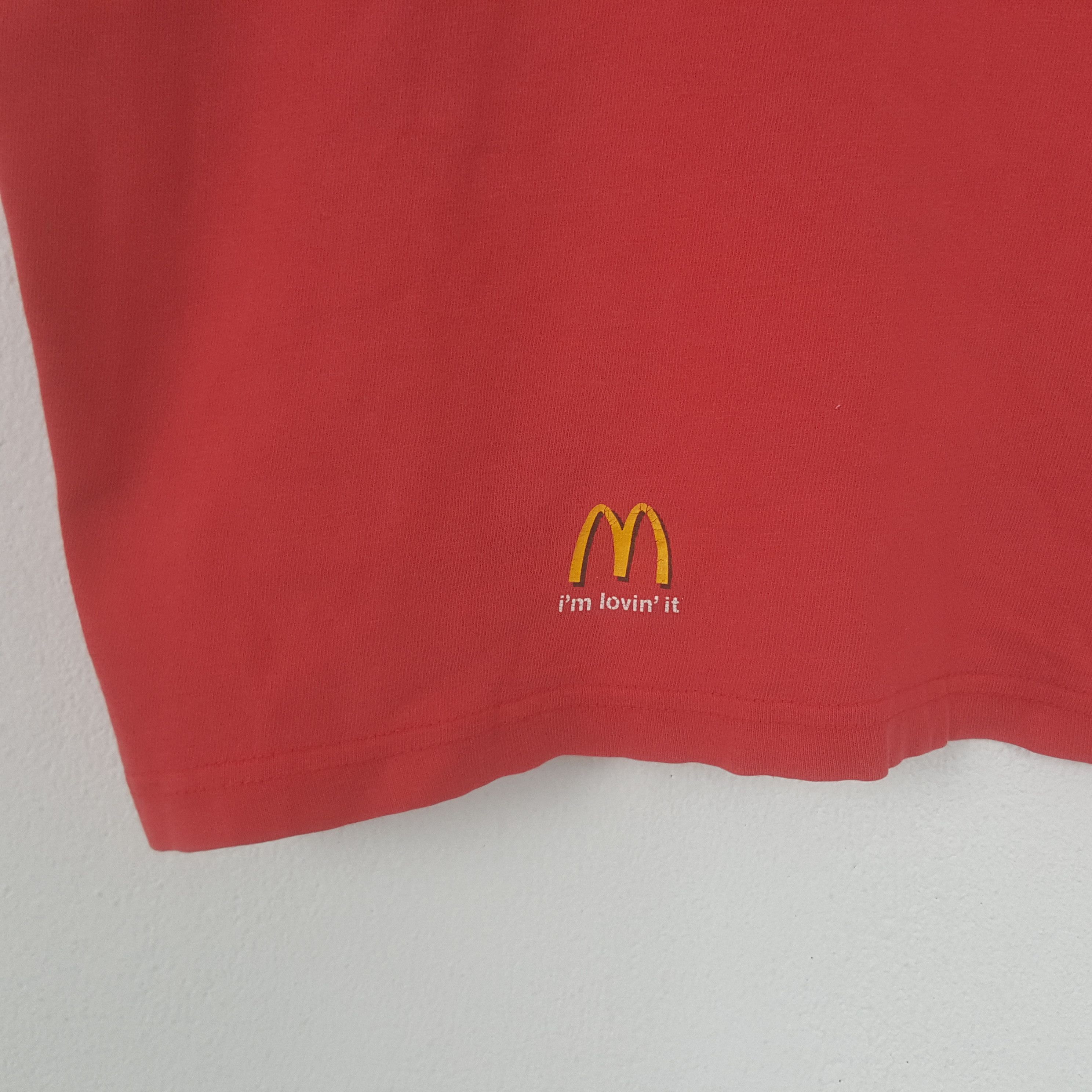 Vintage Vintage Mc Donald I'm Lovin' It Tshirt Size US M / EU 48-50 / 2 - 4 Thumbnail