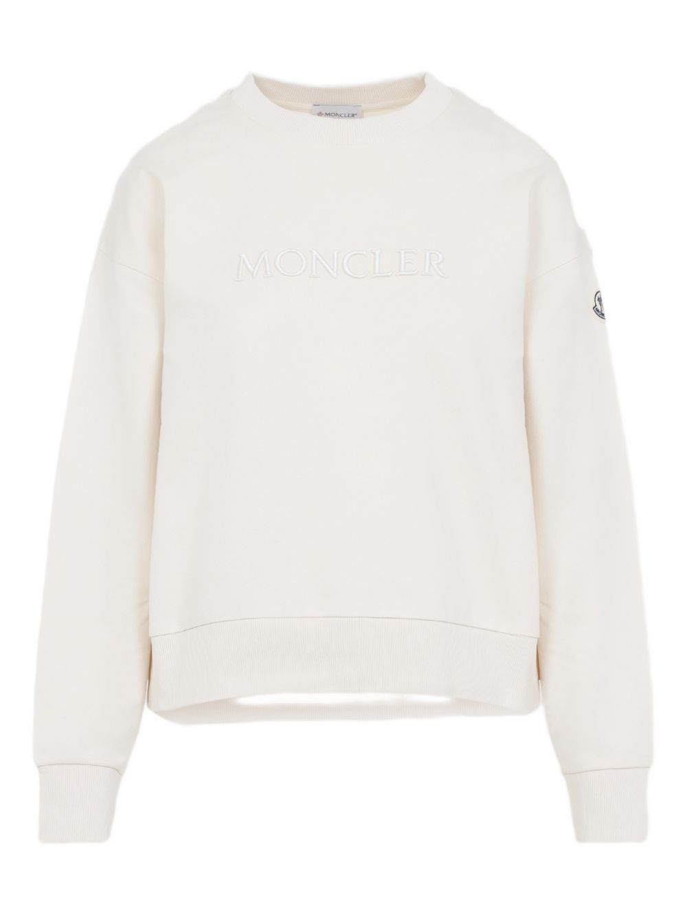 Moncler LOGO COTTON SWEATSHIRT Size M / US 6-8 / IT 42-44 - 1 Thumbnail