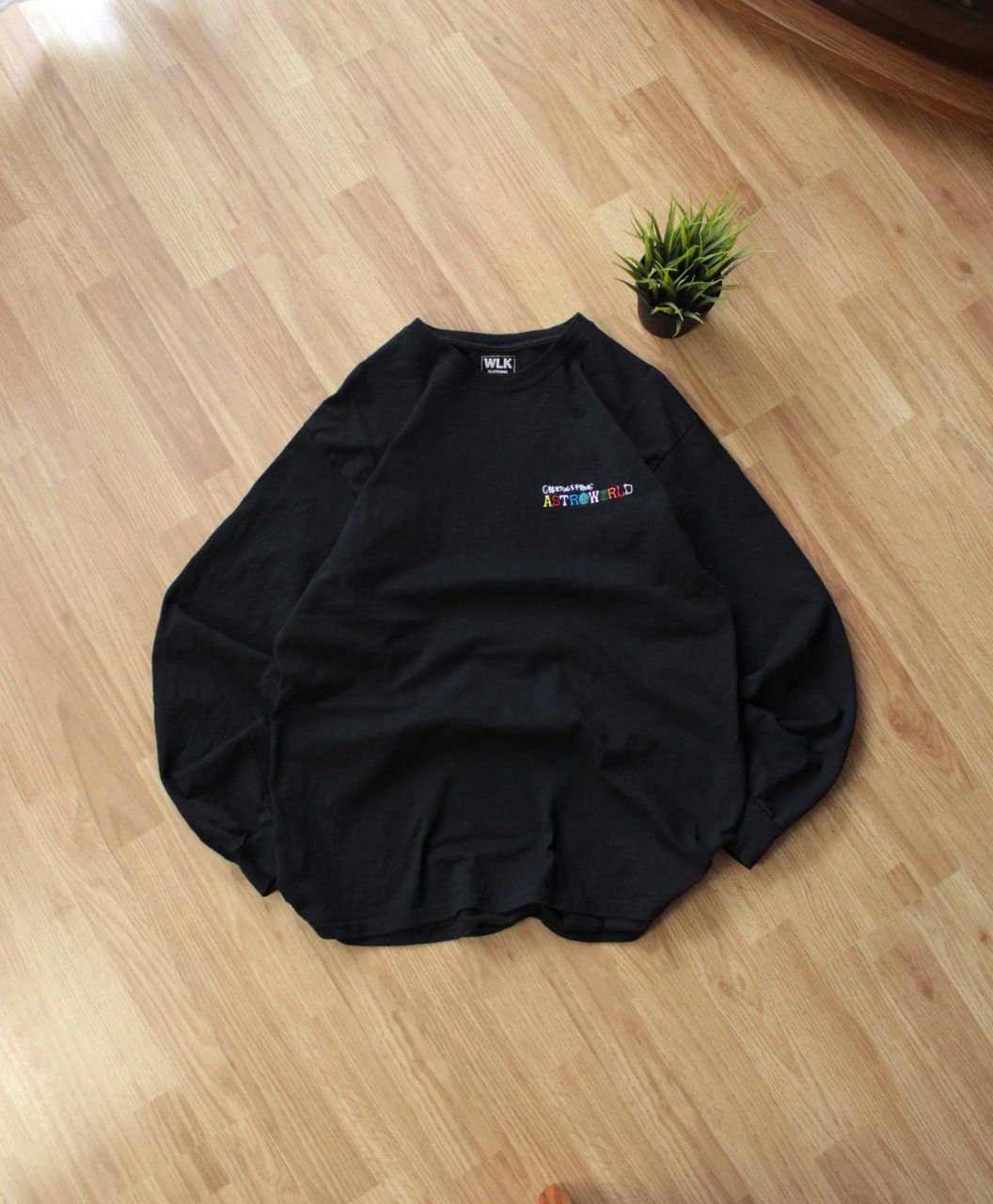 Vintage 🔥 Vintage Y2K Humor Astroworld Styled Long Sleeve Shirt Size US L / EU 52-54 / 3 - 2 Thumbnail