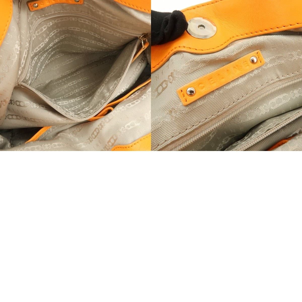 Celine Celine Bittersweet Calfskin Shoulder Bag Orange Size ONE SIZE - 8 Thumbnail